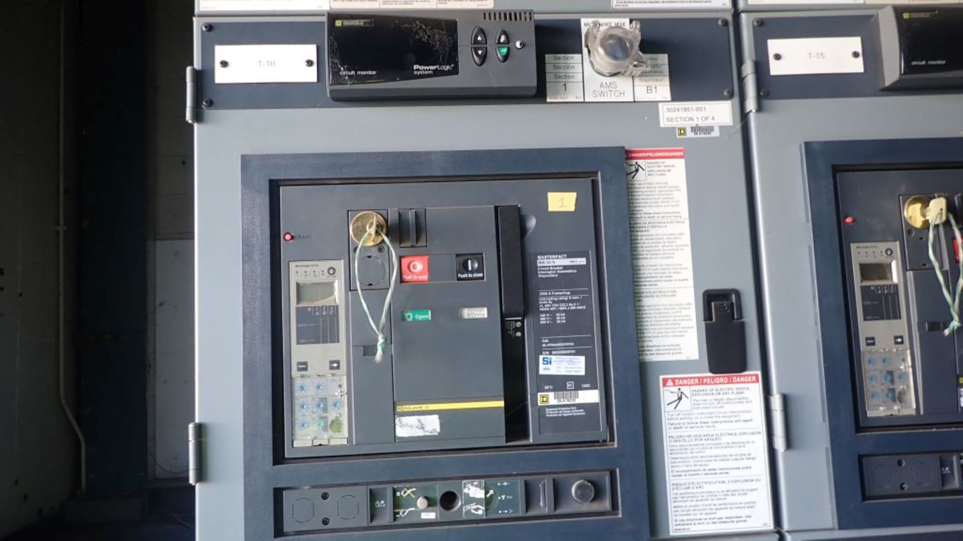 Square D Switchgear | Includes: (7) NW 20N Circuit Breakers 2000A; (6) PowerPact HJ060 Circuit - Image 30 of 79