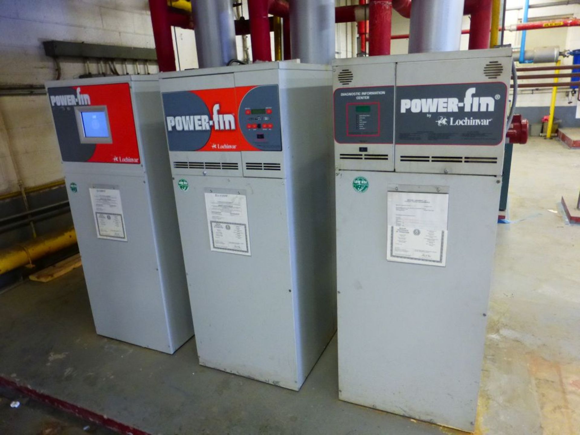 2005 Lochinvar Power-Fin 1,000,000 BTU Boiler | Model No. PBN1001; 160 PSI Max; Tag: 231698 - Image 2 of 7