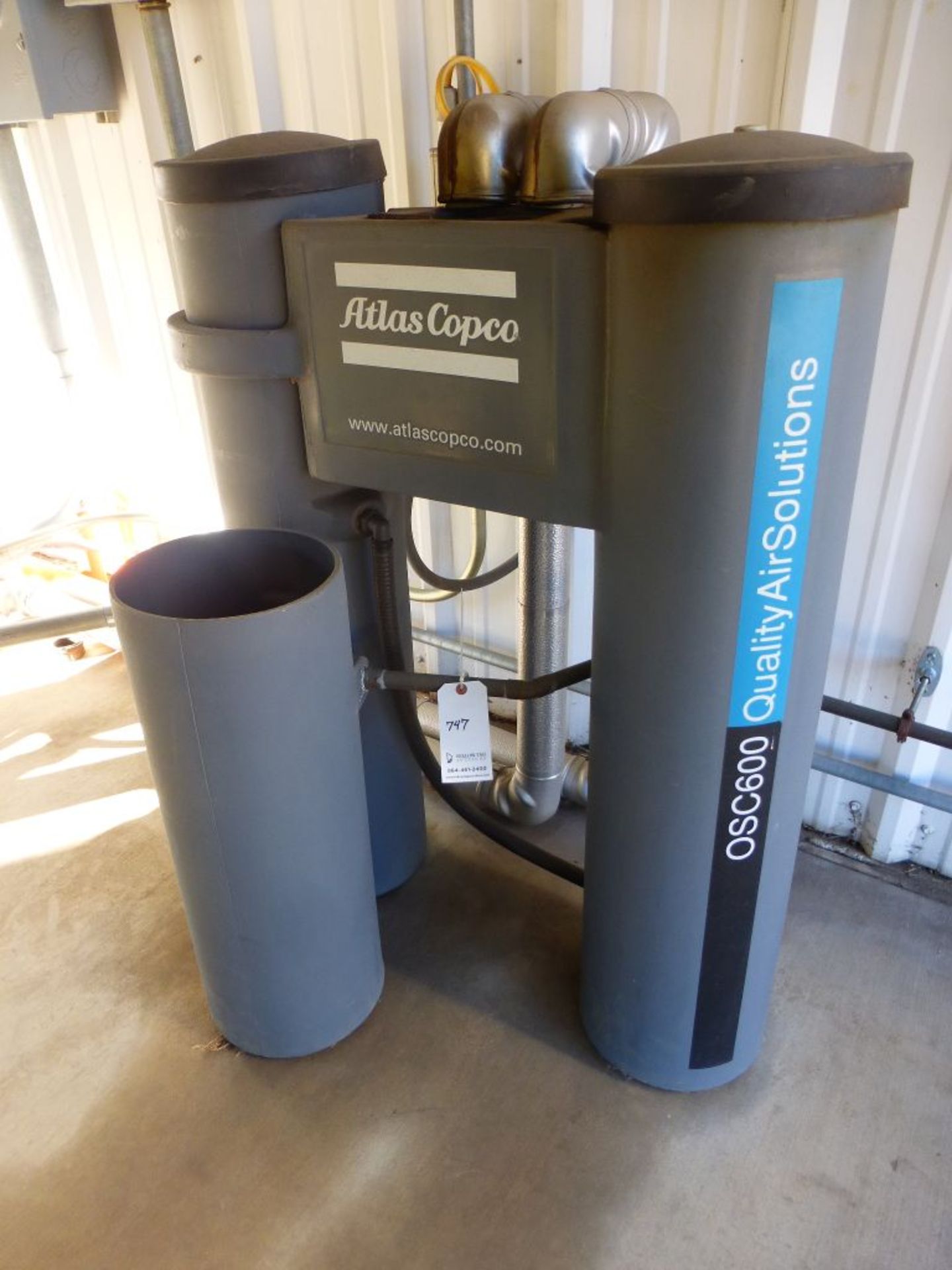 2014 Atlas Copco Oil Condensate Separator | Type: OSCDIBT600; Model No. SIR002104; 34.5 KG; Tag: