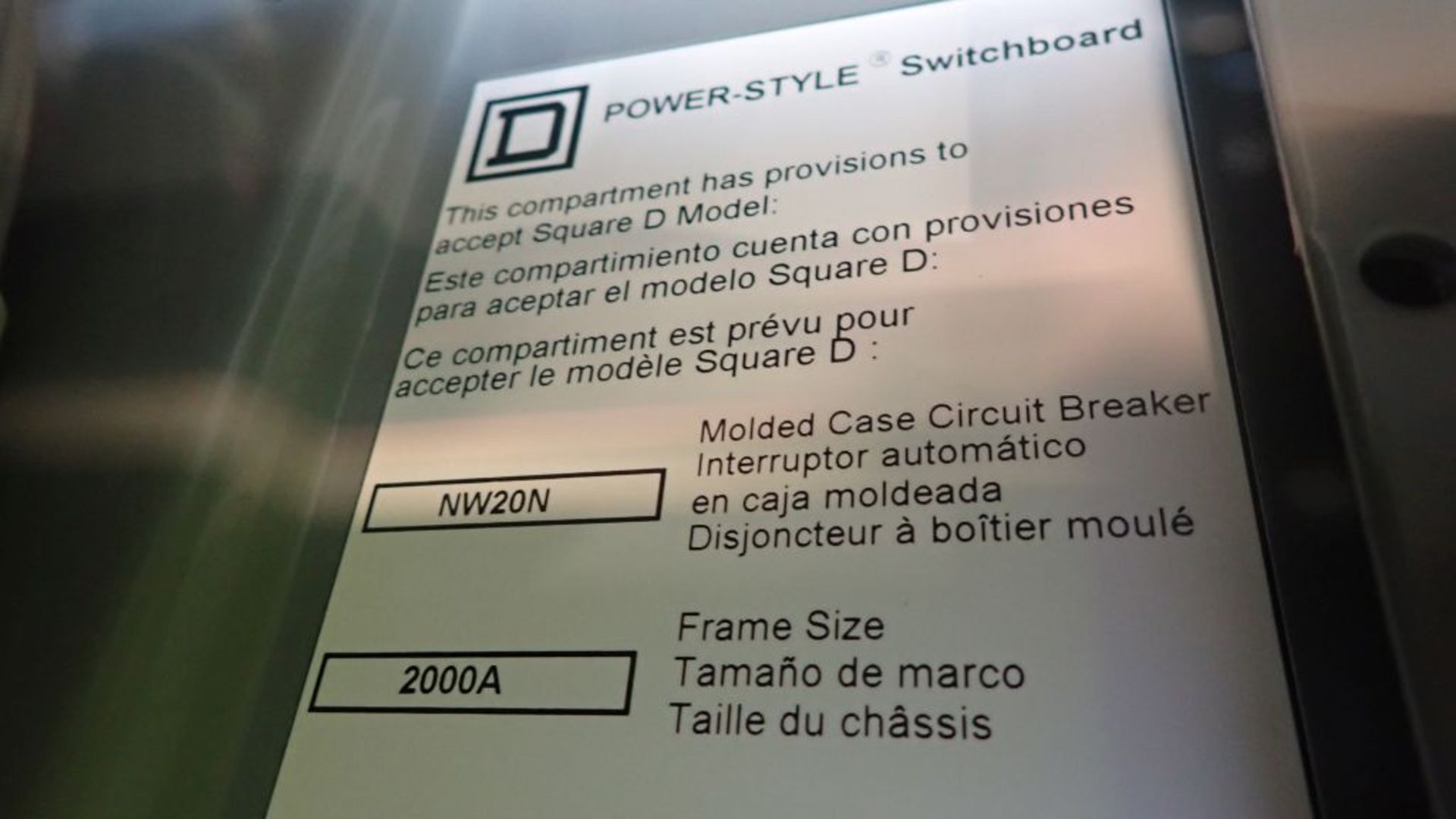 Square D Switchgear | Includes: (7) NW 20N Circuit Breakers 2000A; (6) PowerPact HJ060 Circuit - Image 29 of 79