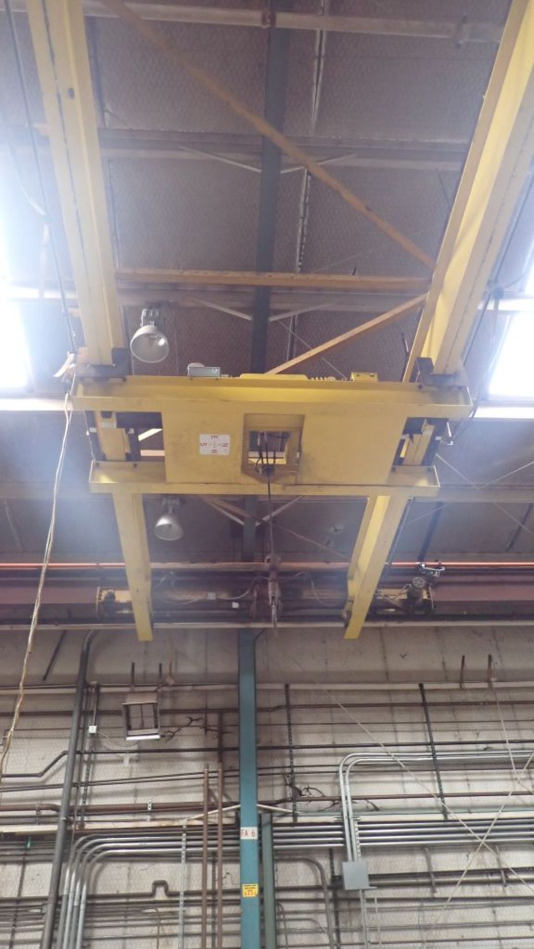 3 Ton Crane w/Telemecanique Controller | Crane No. BCF7101; Controller, Model No. XACA08; Load Bar - Image 7 of 10