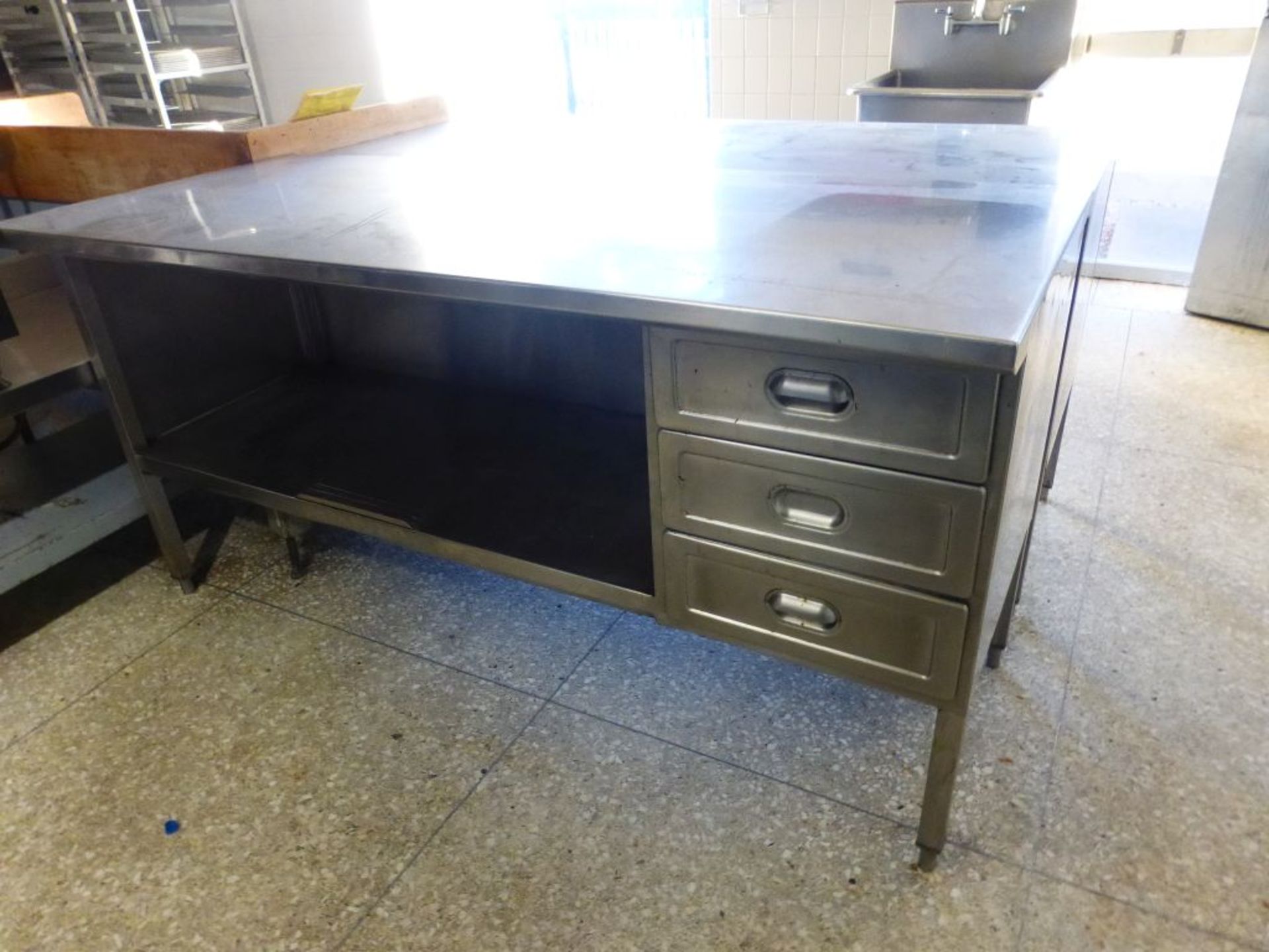 Lot of (2) Stainless Steel Tables | Tag: 231781