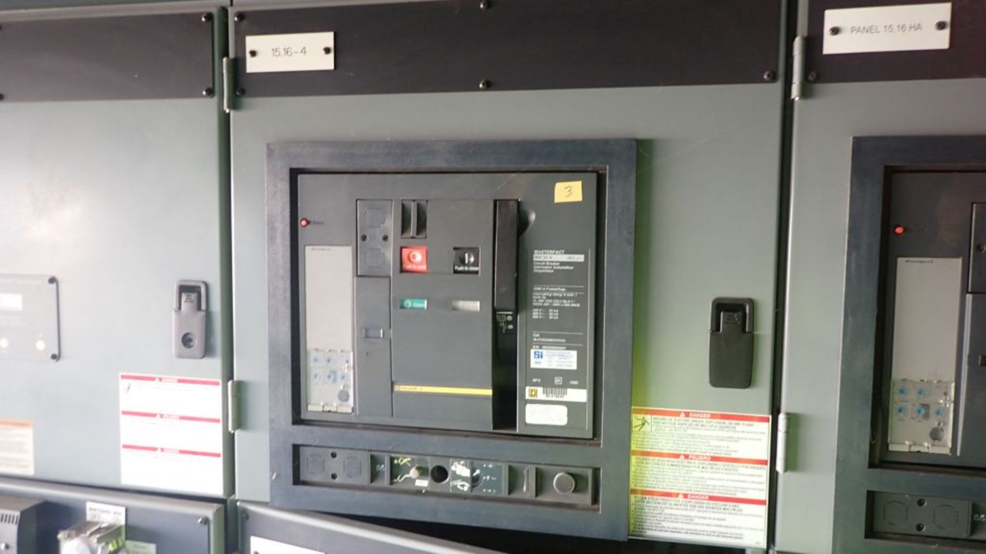 Square D Switchgear | Includes: (7) NW 20N Circuit Breakers 2000A; (6) PowerPact HJ060 Circuit - Image 38 of 79