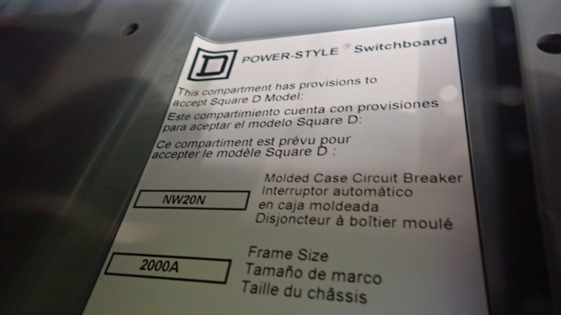 Square D Switchgear | Includes: (7) NW 20N Circuit Breakers 2000A; (6) PowerPact HJ060 Circuit - Image 23 of 79