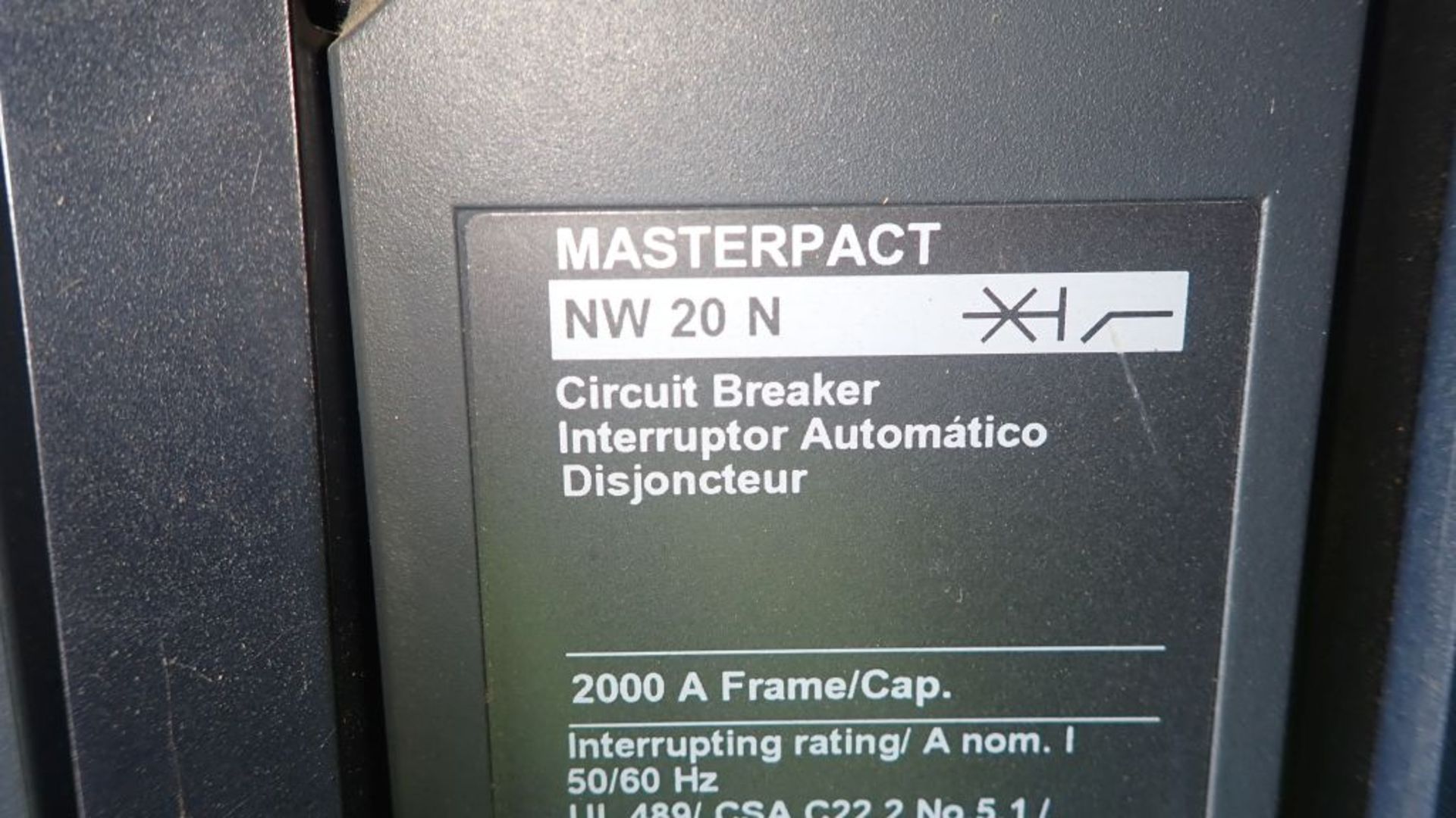 Square D Switchgear | Includes: (7) NW 20N Circuit Breakers 2000A; (6) PowerPact HJ060 Circuit - Image 5 of 79