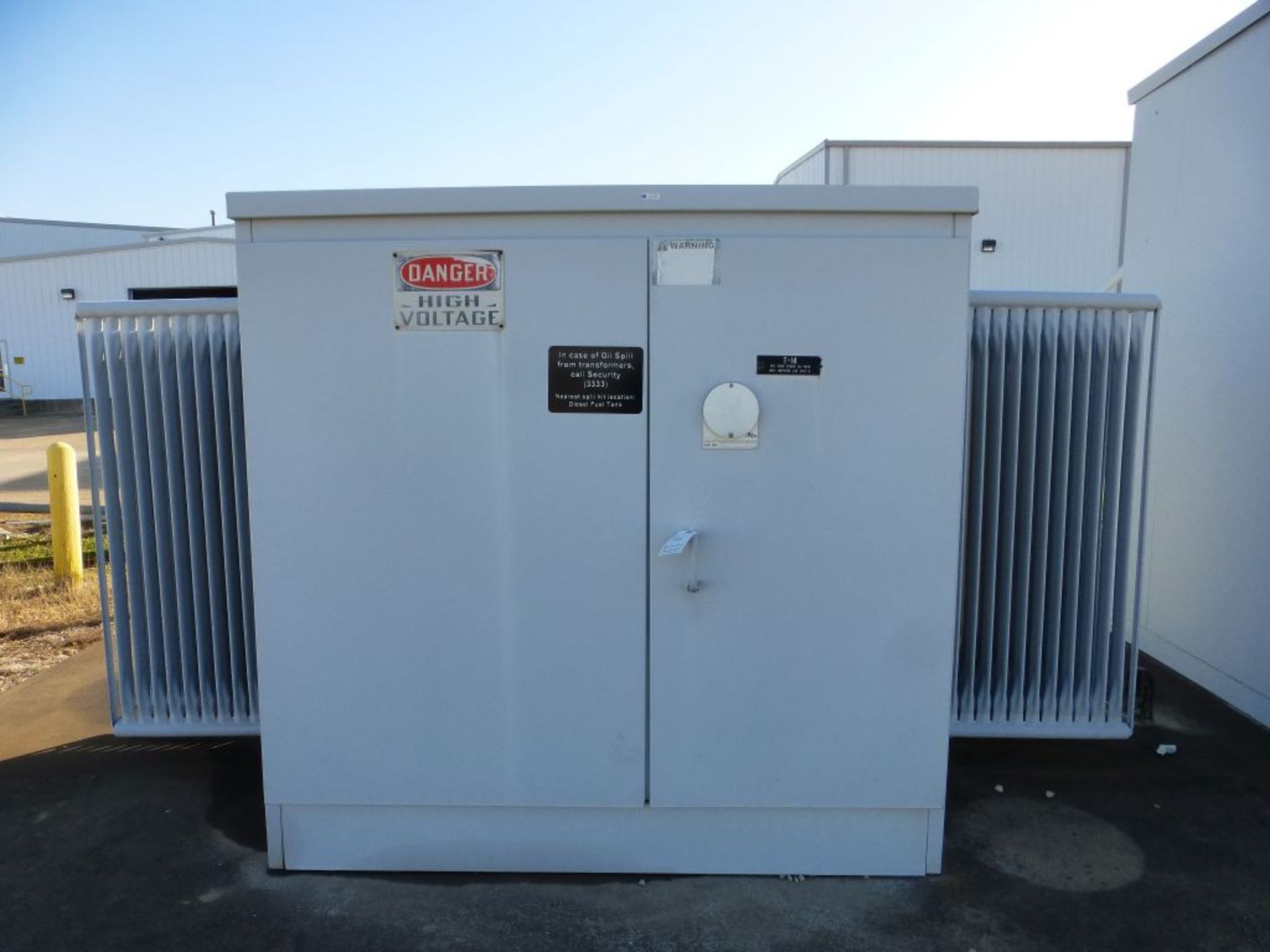 Westinghouse 1000 KVA Transformer | High Voltage: 12470; Low Voltage: 480Y/277V; Tag: 231710