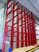 Unarco Cantilever Racking w/9-Uprights | Upright Base: 51.5"; Height: 23'; Includes: (54) Arms, 25'