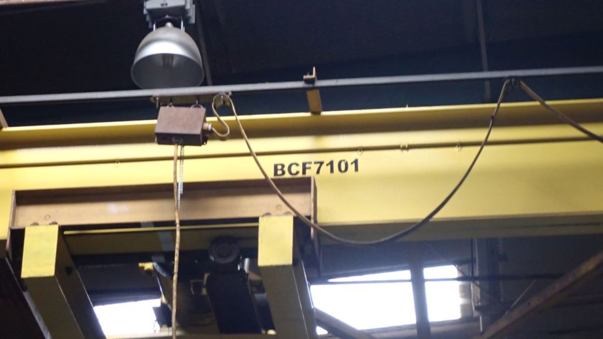 3 Ton Crane w/Telemecanique Controller | Crane No. BCF7101; Controller, Model No. XACA08; Load Bar - Image 3 of 10