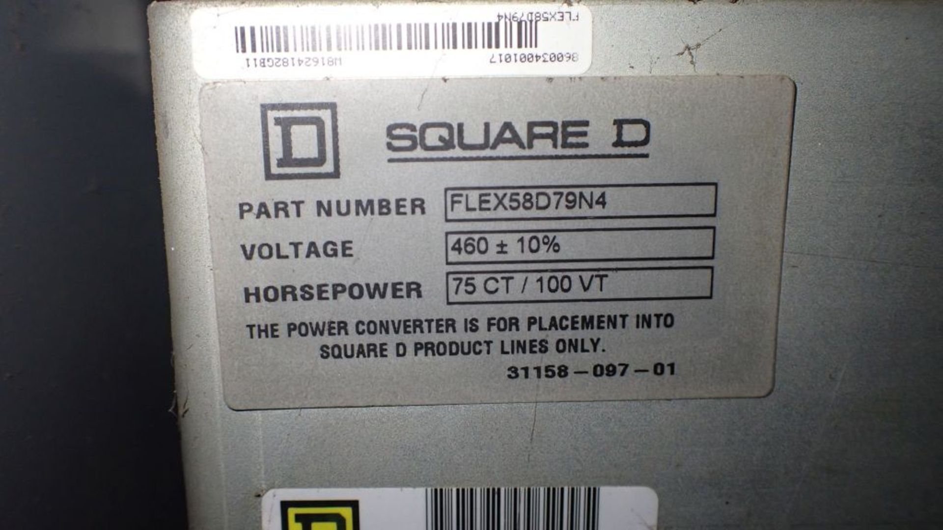 Square D Model 16 6-Section MCC | Includes: Nema Size 4, Cat No. 8536SFORS, 100 HP Max, 460/575V; ( - Image 28 of 70