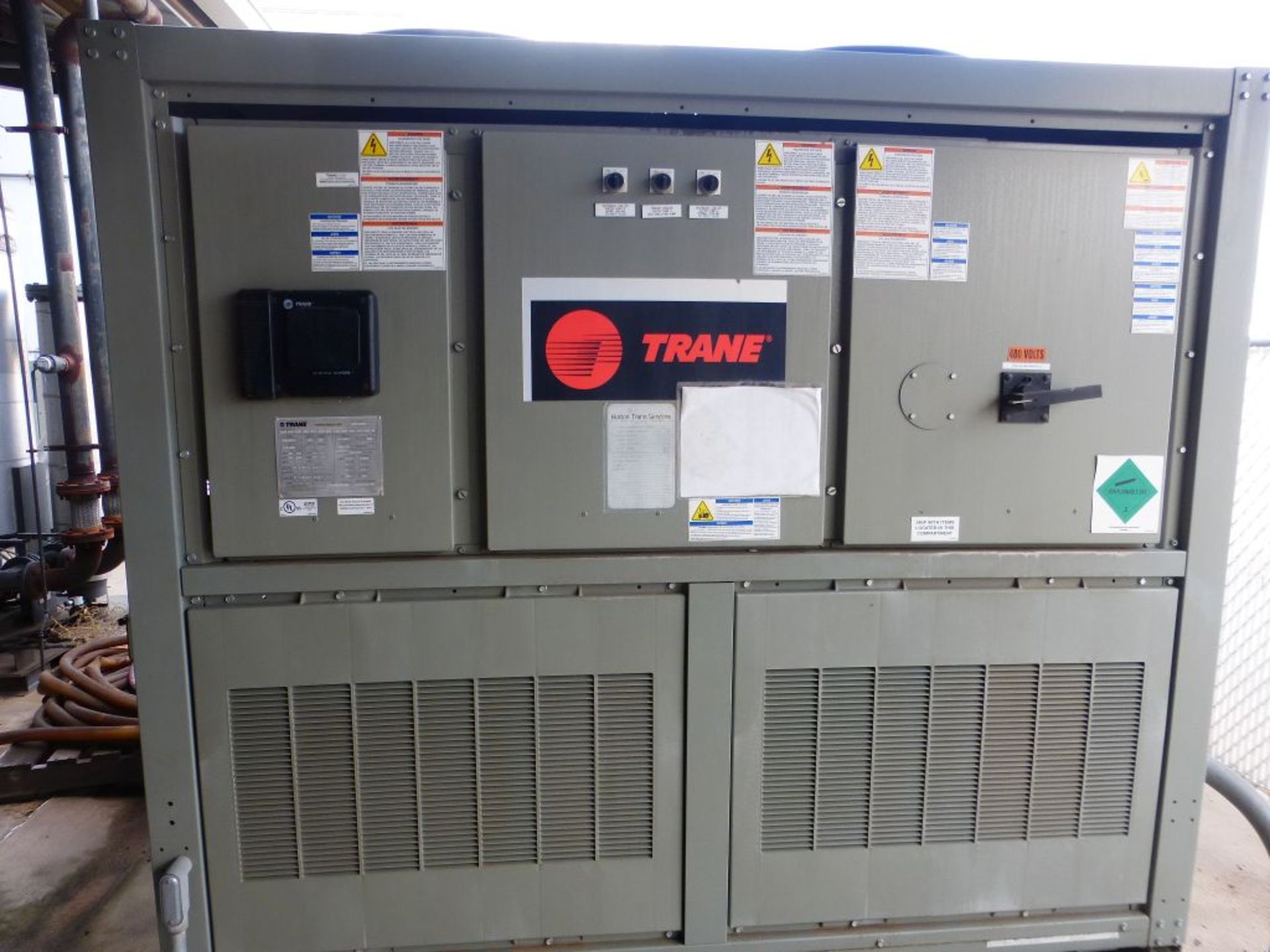 Trane Chiller | Model No. CGAM 060F 2A02 AXD2 A1A1 B1AX XA1C; 460V; 410A Refrigerant; 1AXX XXXX XAXA - Image 8 of 22