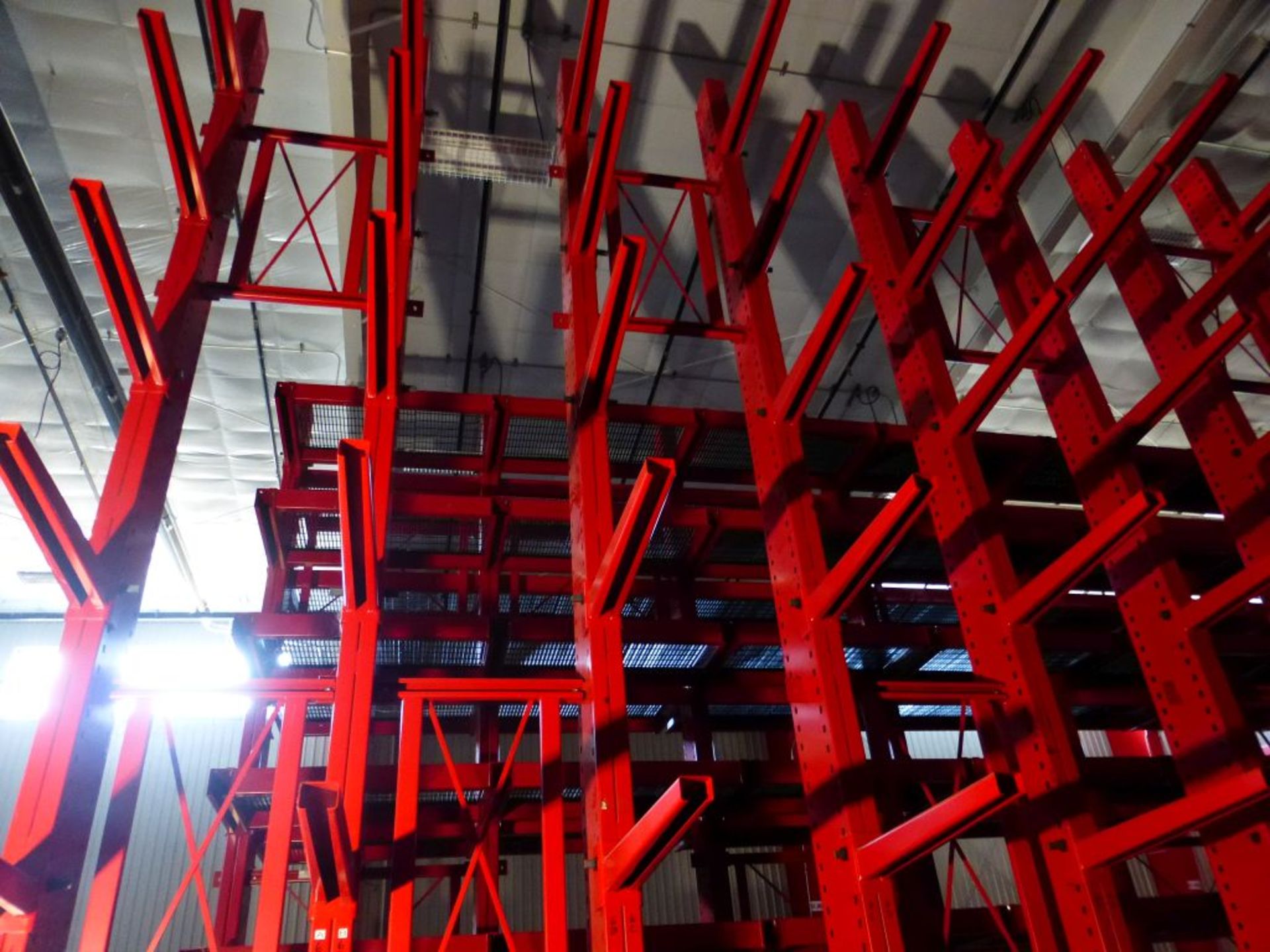 Unarco Cantilever Racking 2,500 Arm Load Limit | 23' Tall x 51.5" Base; 36-Uprights; (216) Arms 3'L; - Image 5 of 6