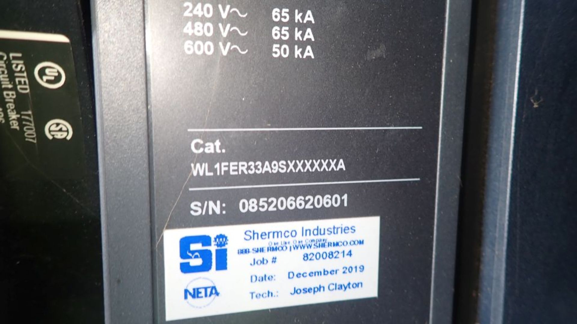 Square D Switchgear | Includes: (7) NW 20N Circuit Breakers 2000A; (6) PowerPact HJ060 Circuit - Image 9 of 79