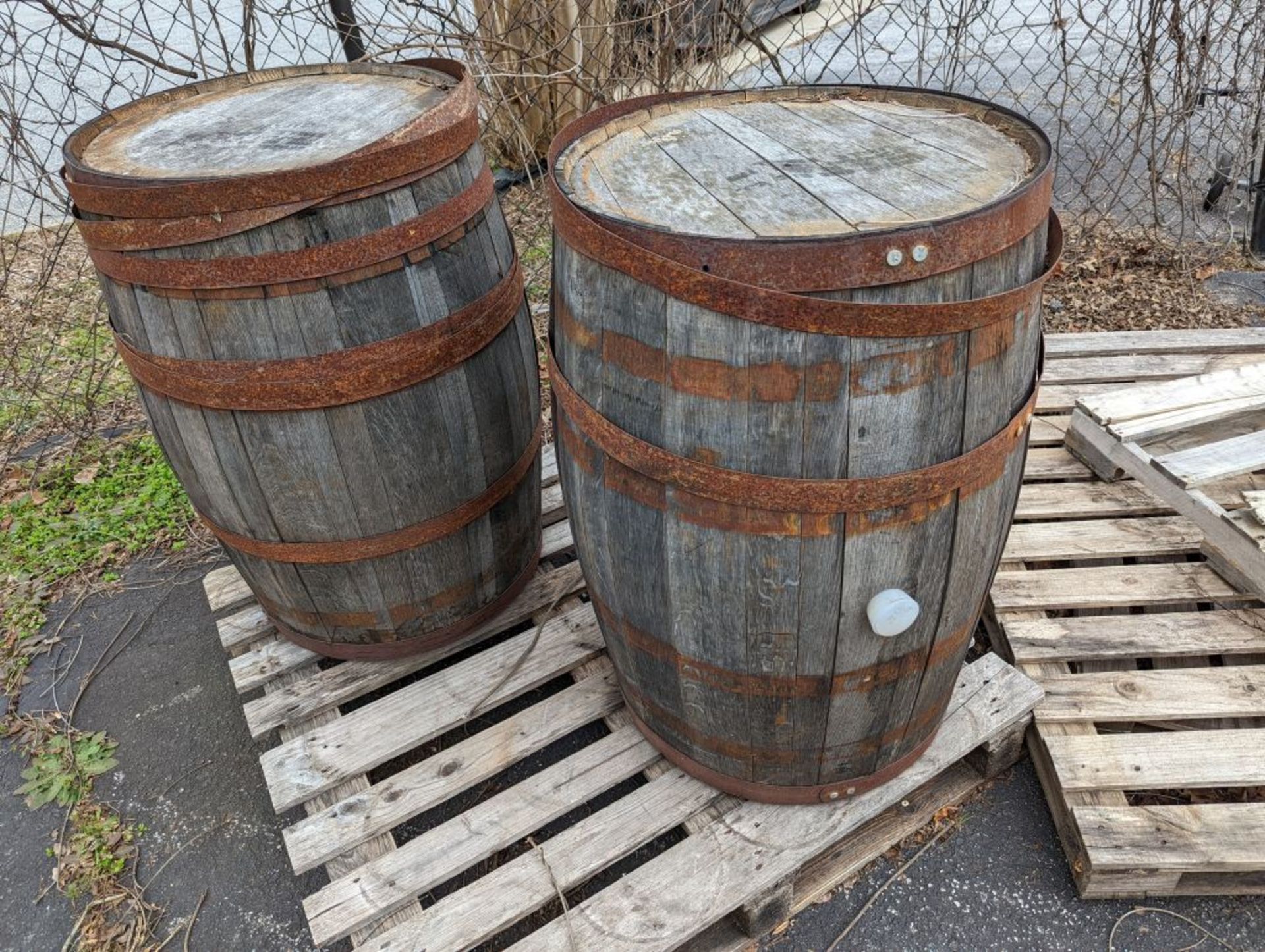 Lot of (2) Barrels | Tag: 232585