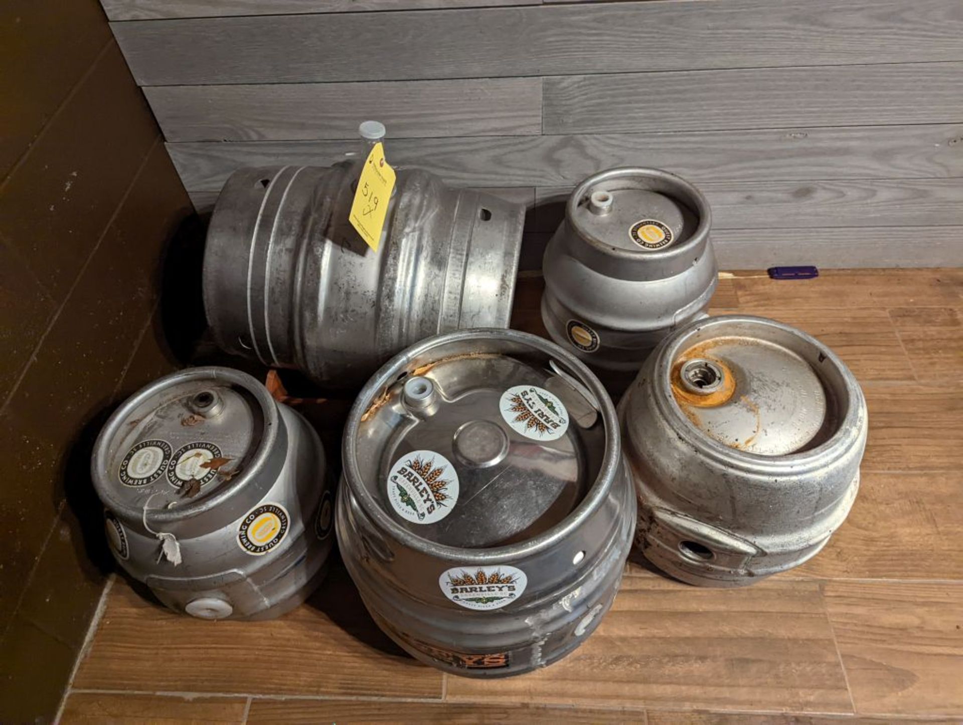 Lot of (5) Assorted Kegs & Casks | Tag: 232519