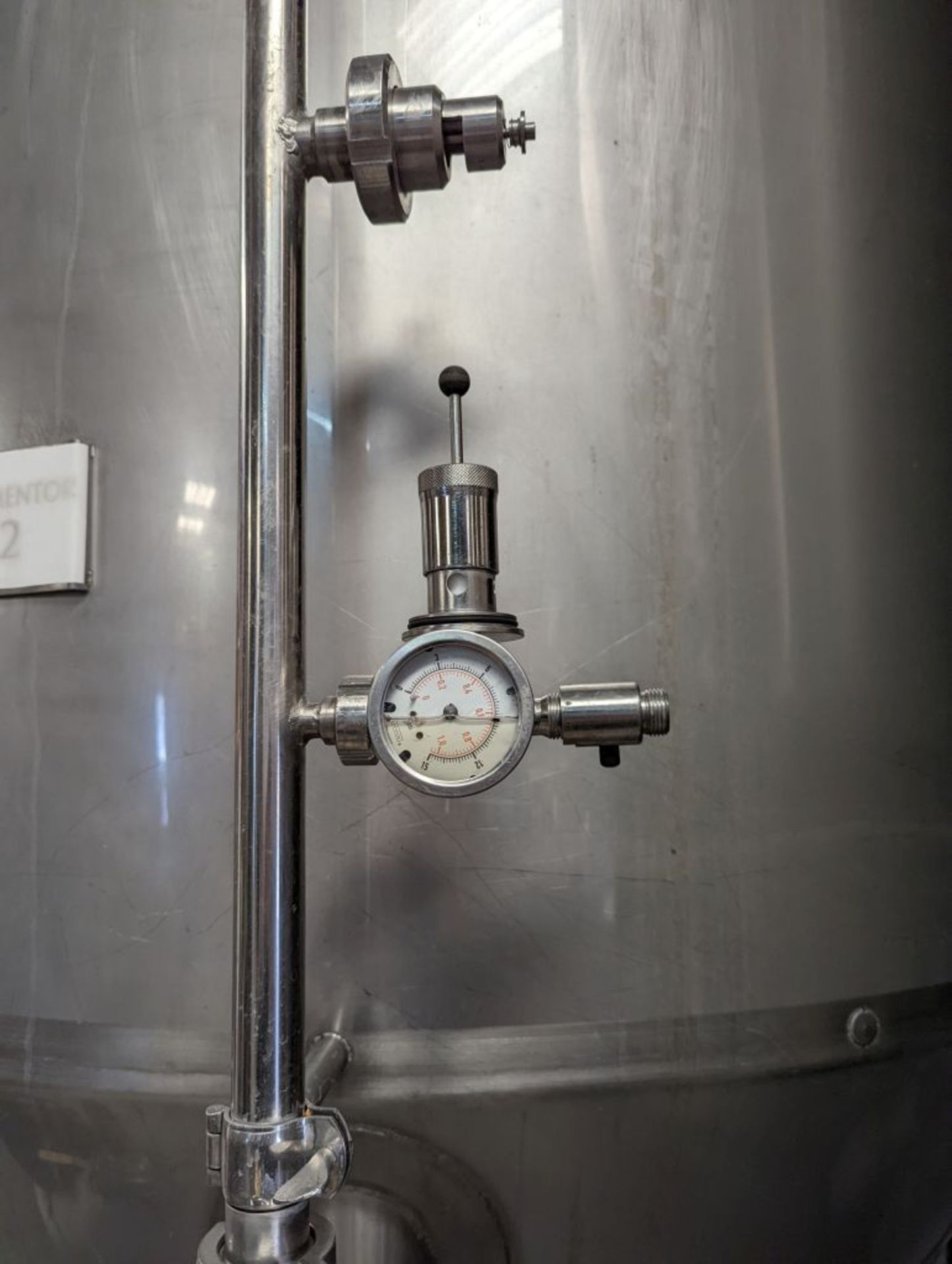 25BBL Jacketed Connical Fermenter Tank with Fittings & Glycol Valve | Includes Johnson A119 - Image 4 of 5