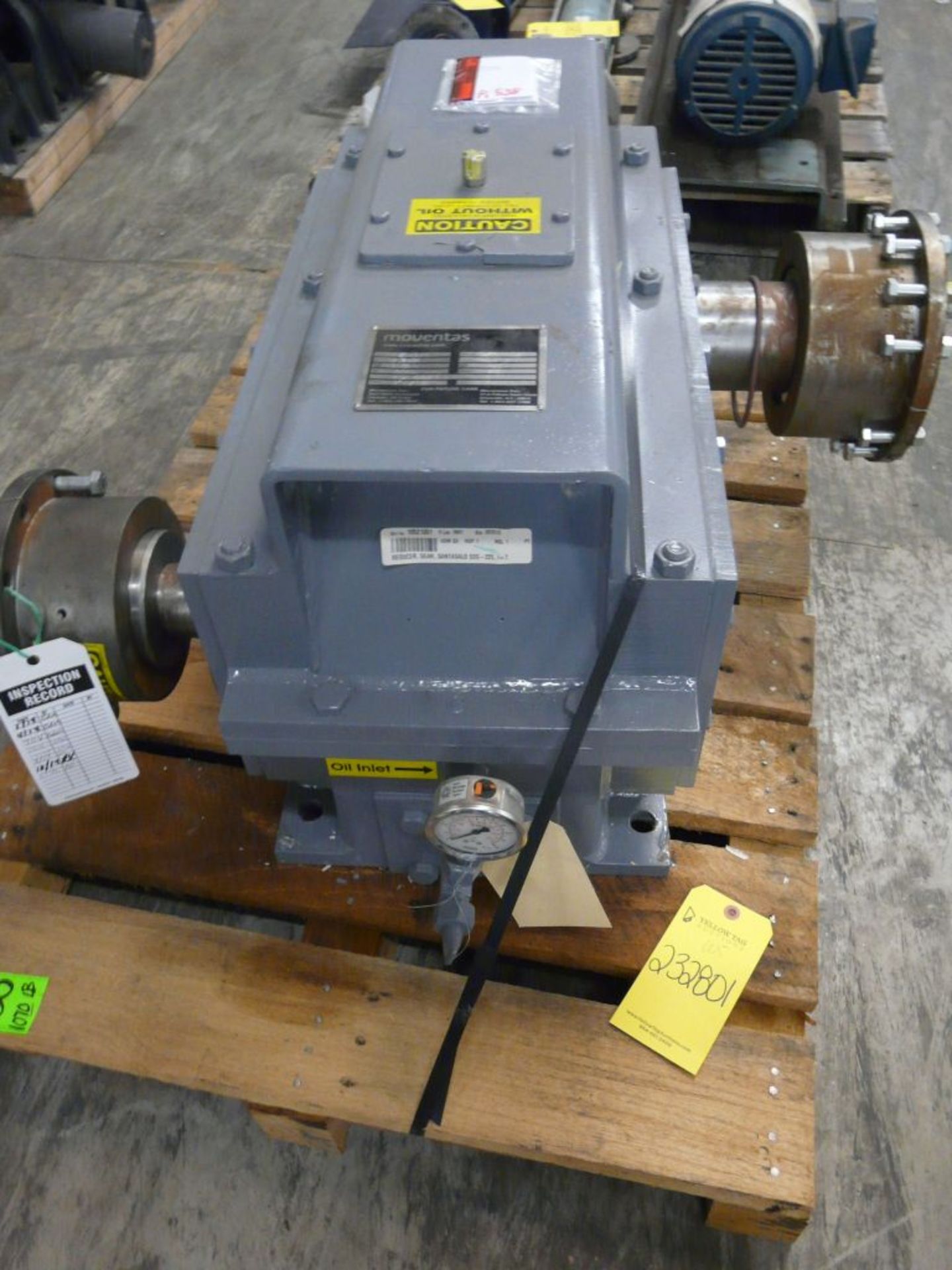 Moventas Gear Reducer | Type: S2G-225; Mfg No. C00729; 1862 RPM HSS; 80 KW; 260 RPM LSS; Tag: - Image 2 of 5