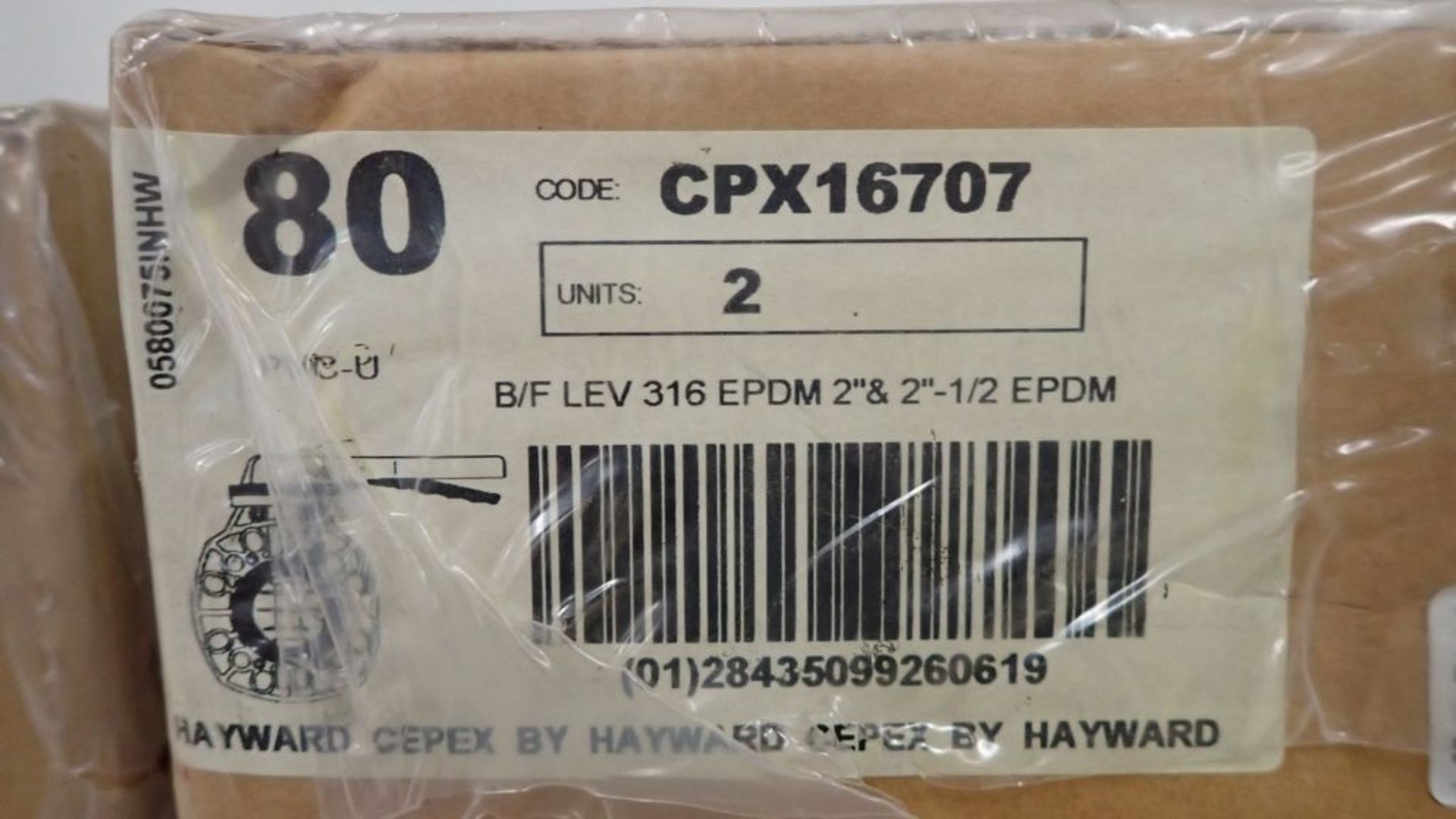 Lot of (8) Cepex Butterfly Valves | Part No. CPX16707; Size: 2-1/2"; Tag: 232702 - Image 8 of 12