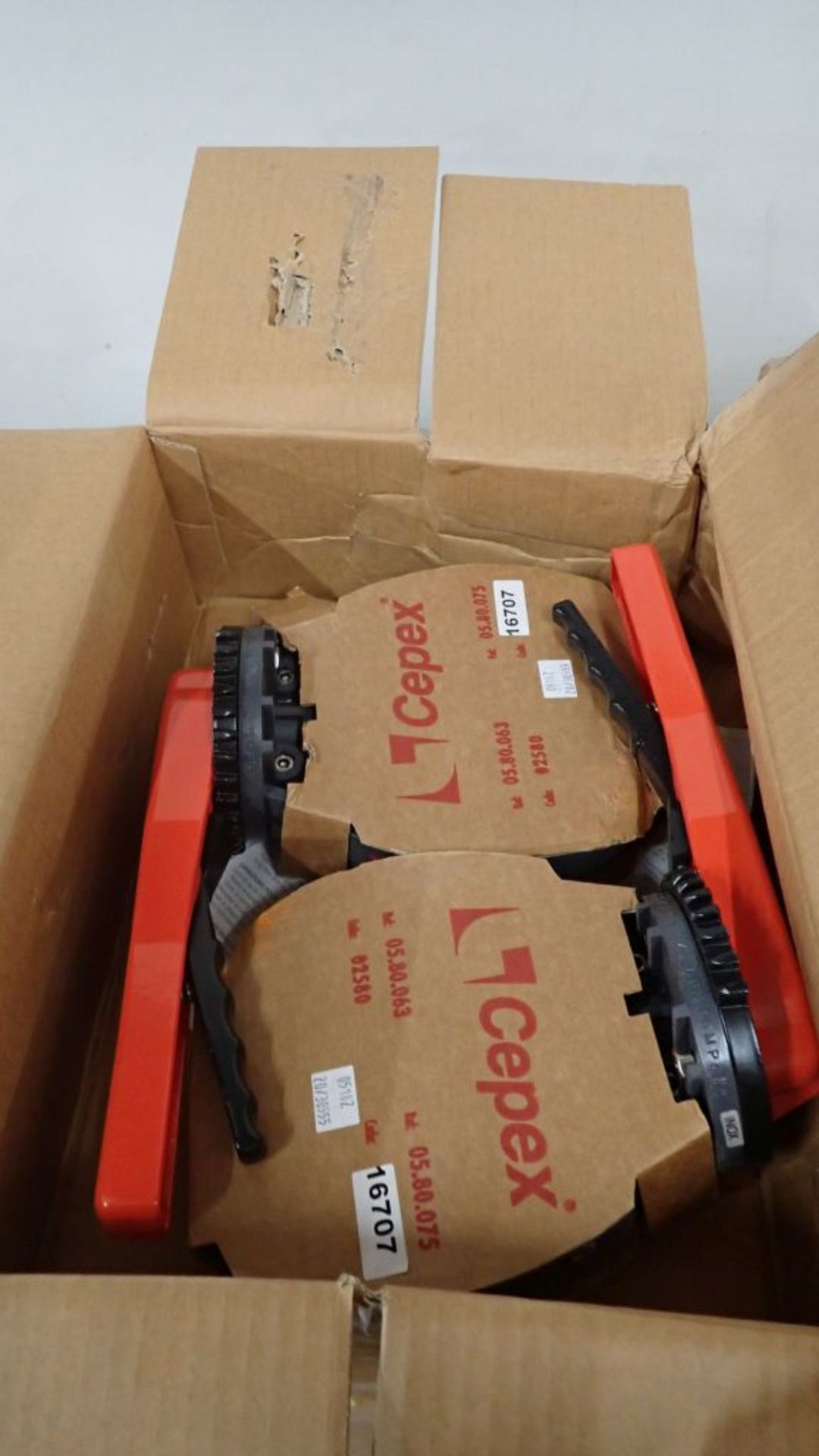 Lot of (8) Cepex Butterfly Valves | Part No. CPX16707; Size: 2-1/2"; Tag: 232701