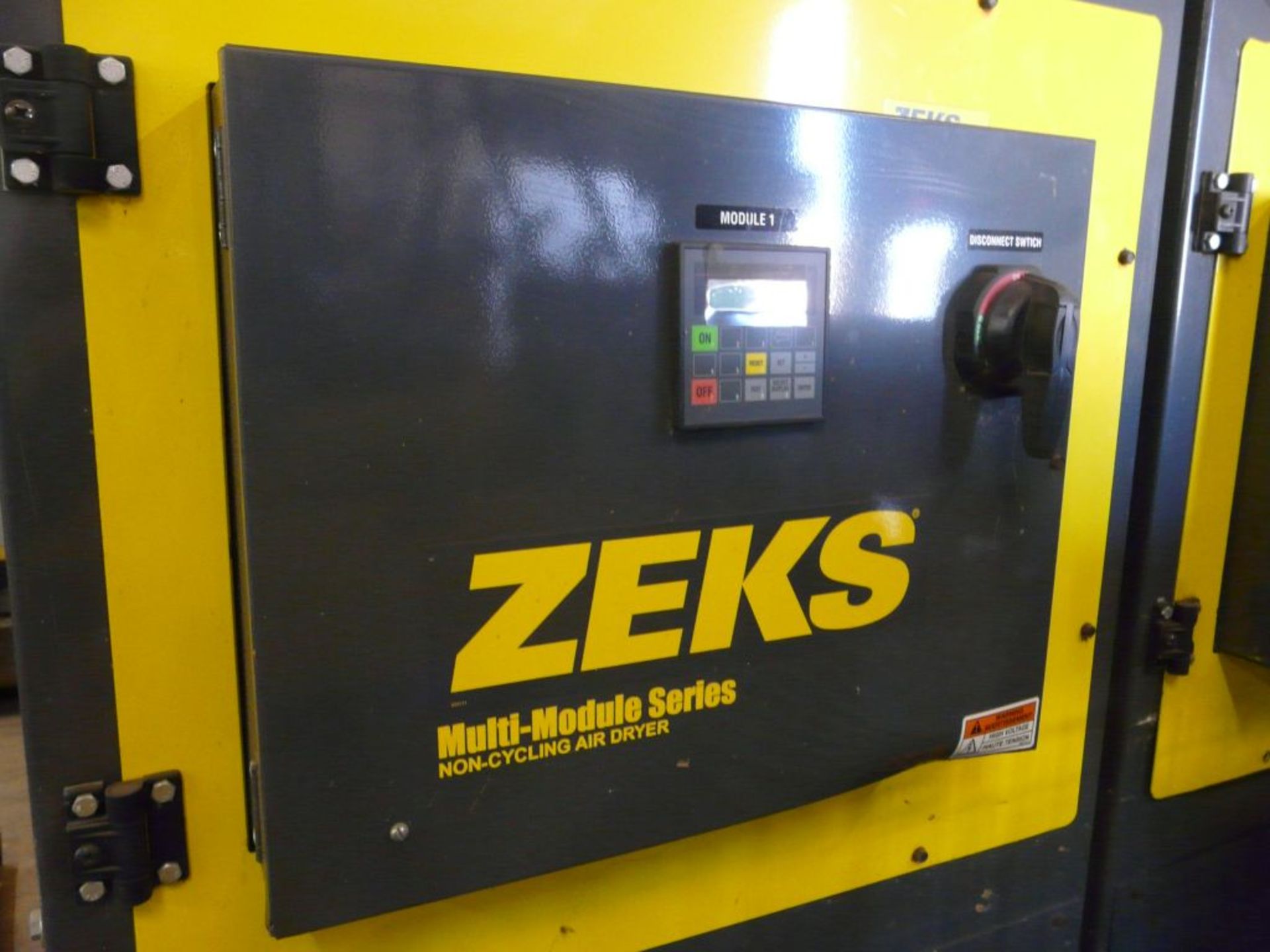 Lot of (2) ZEKS Multi-Module Series Non-Cycling Air Dryers | Model No. 4800NCFMW60Z01; 575V; 220 - Image 6 of 7