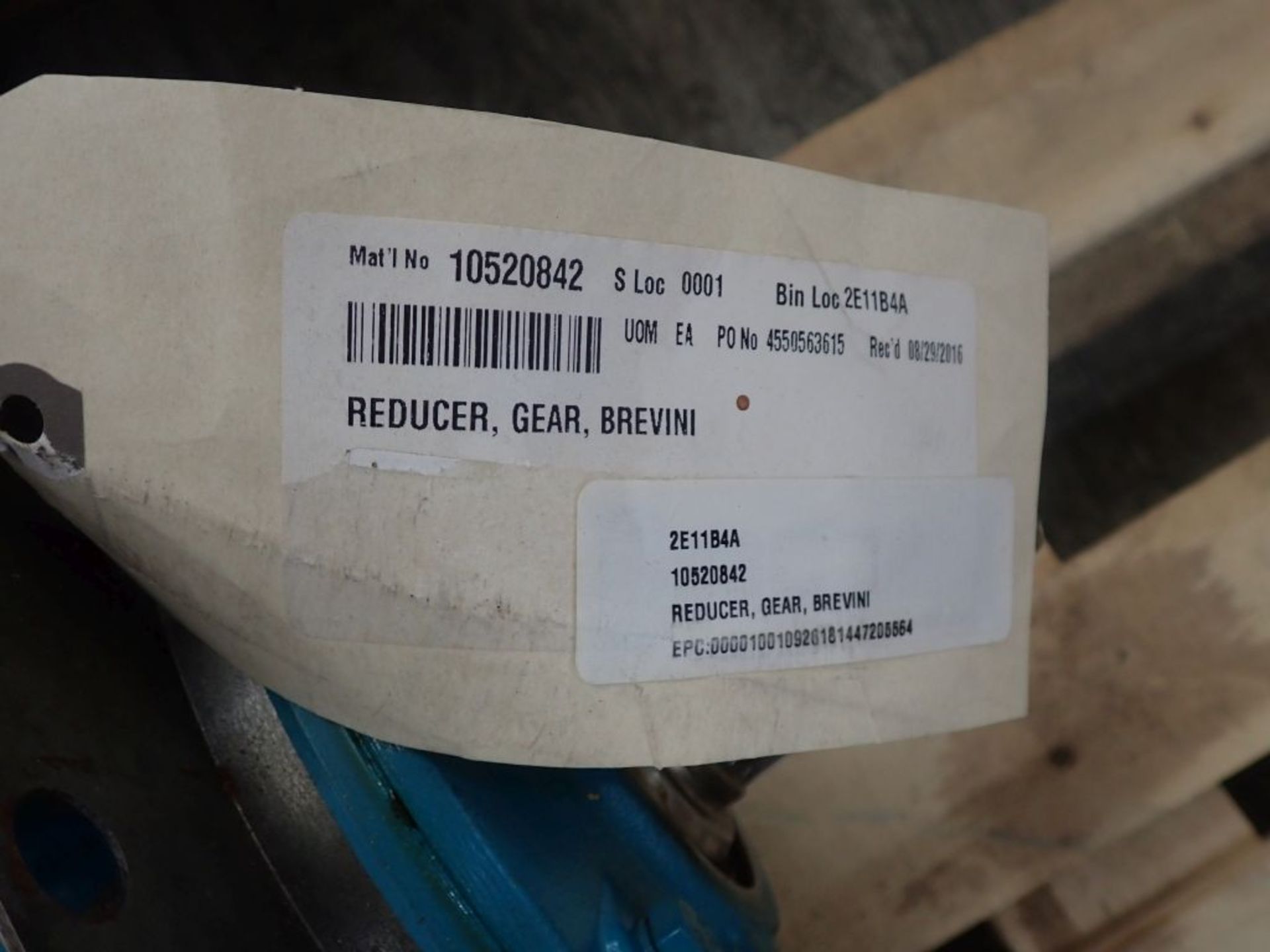 Brevini Gear Reducer | Item No. B2011038; Tag: 231609 - Image 2 of 3
