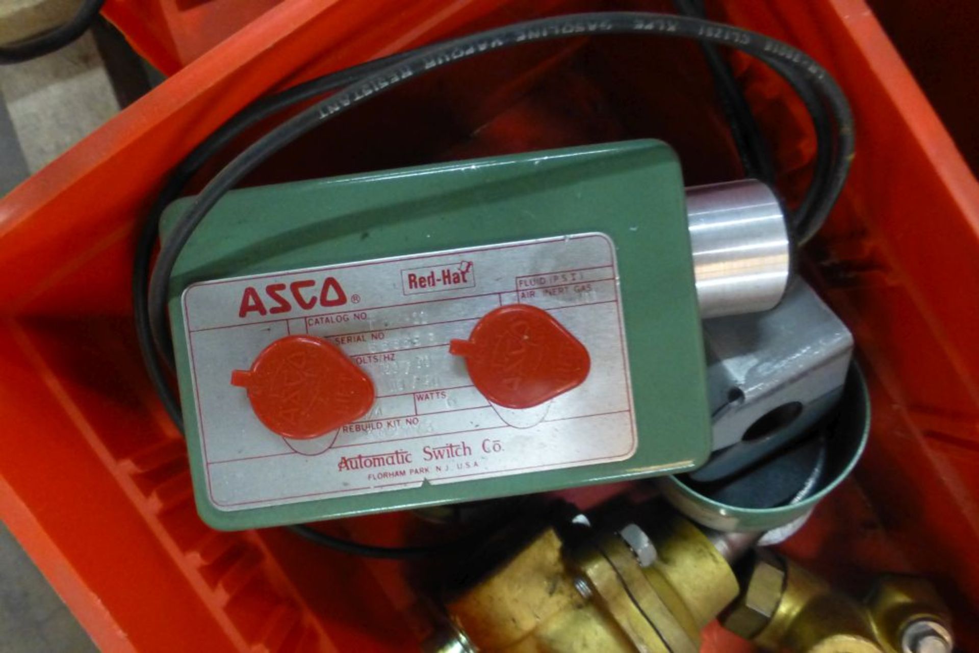 Lot of Assorted Components | Includes: ASCO Red Hat Valves Part No. 709185; Cooper Air Compressor - Image 6 of 16