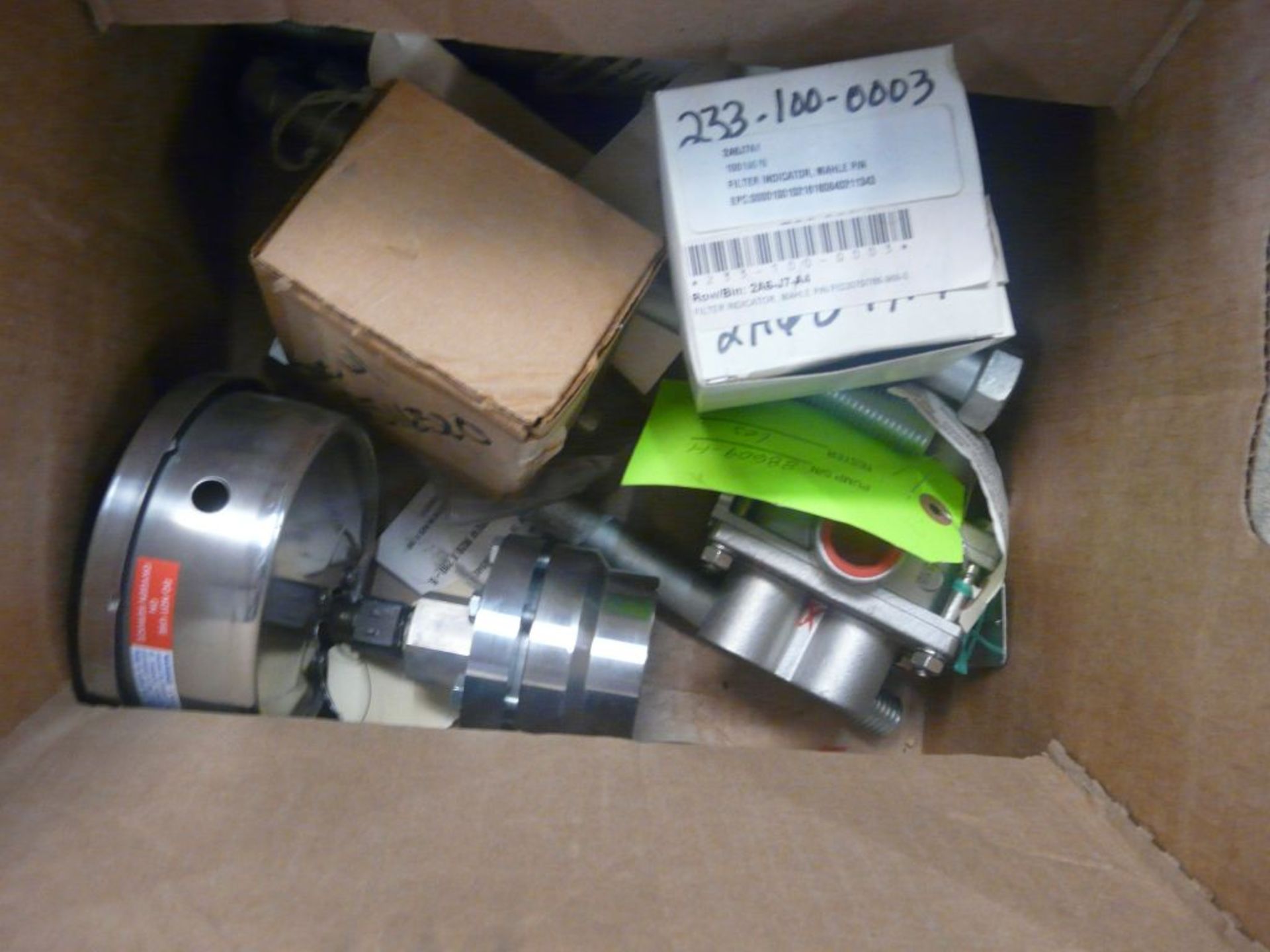 Lot of Assorted Components | Includes: Coupling Body, Part No. 15010RV; AC Contactor, Cat No. 100- - Image 7 of 12