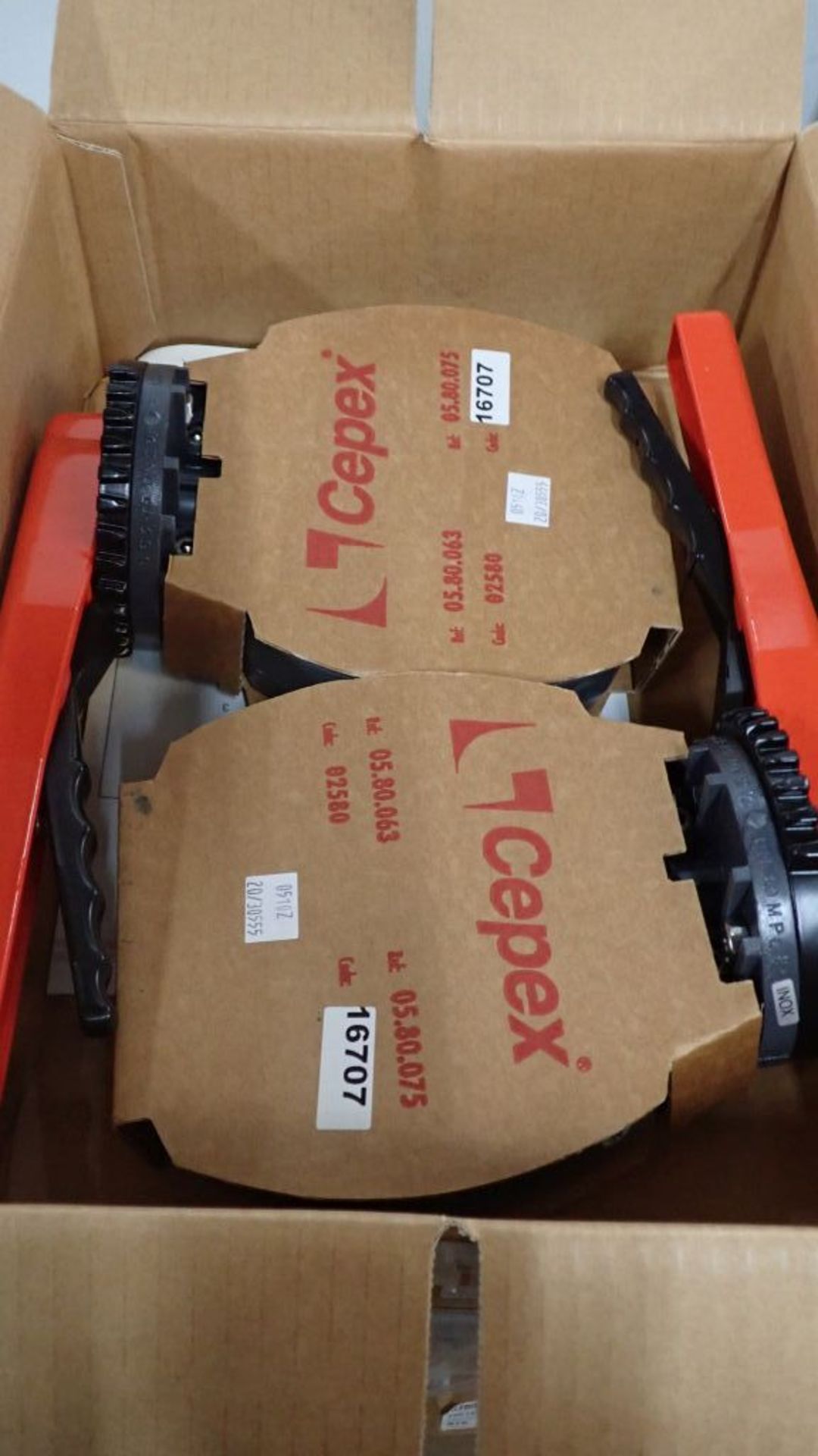 Lot of (8) Cepex Butterfly Valves | Part No. CPX16707; Size: 2-1/2"; Tag: 232700