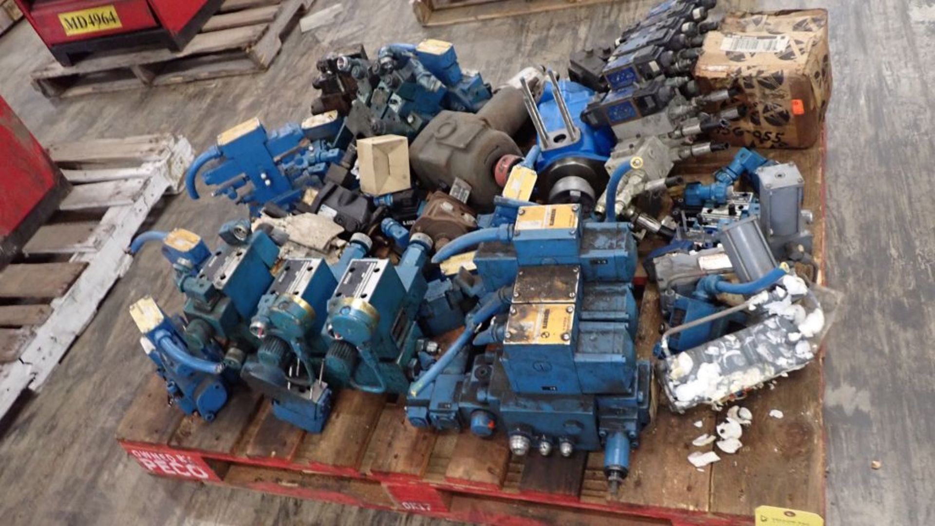 Lot of Assorted Pneumatic Valves | Brands Include: Rexroth; Bosch; Racine; Tag: 233015