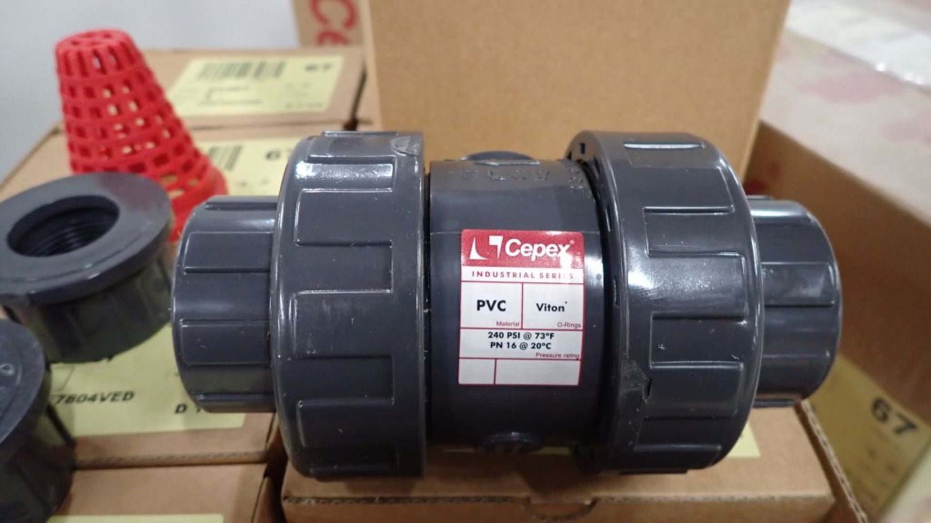 Lot of (8) Cepex Butterfly Valves | Part No. CPX16707; Size: 2-1/2"; Tag: 232704 - Image 2 of 13