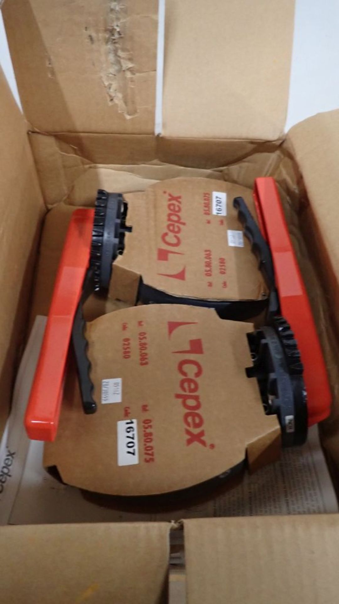 Lot of (8) Cepex Butterfly Valves | Part No. CPX16707; Size: 2-1/2"; Tag: 232703