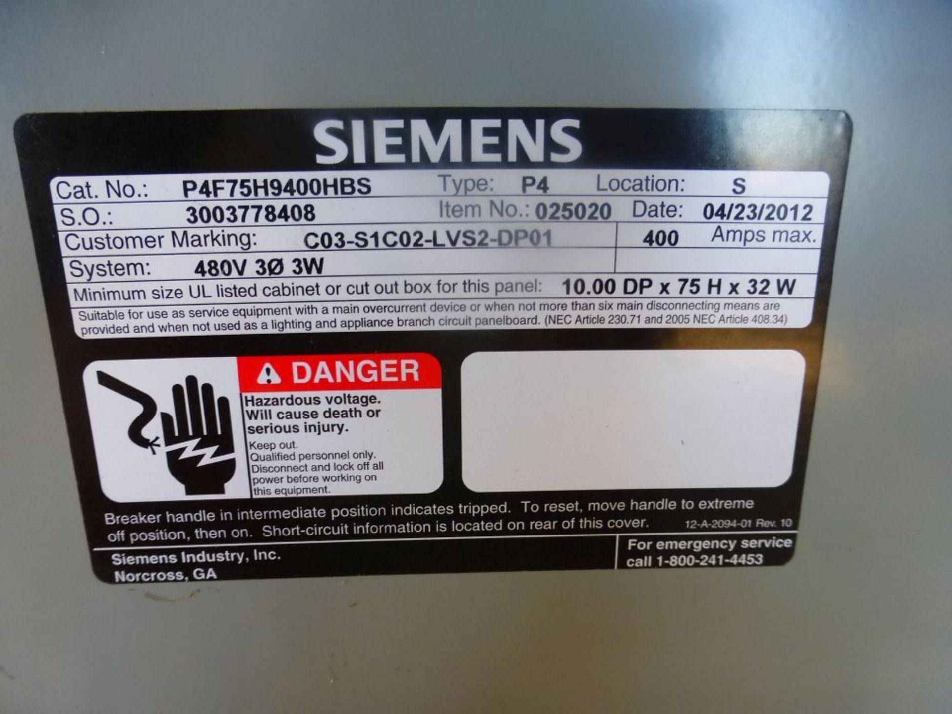 Lot of Assorted Electrical Components | Lot Loading Fee: $100 | Includes: (4) Siemens - Image 17 of 35