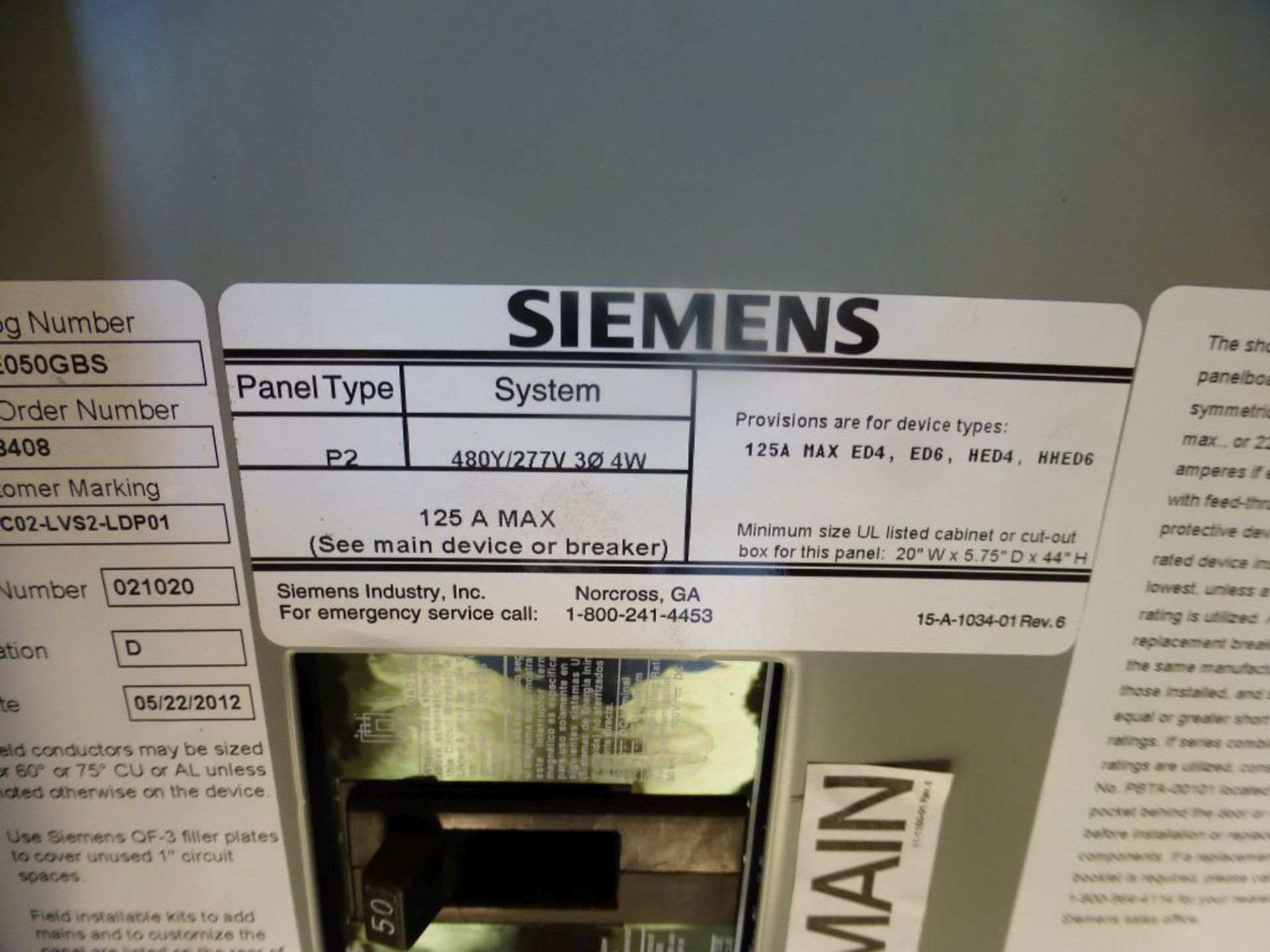 Lot of Assorted Electrical Components | Lot Loading Fee: $100 | Includes: (4) Siemens - Image 26 of 35