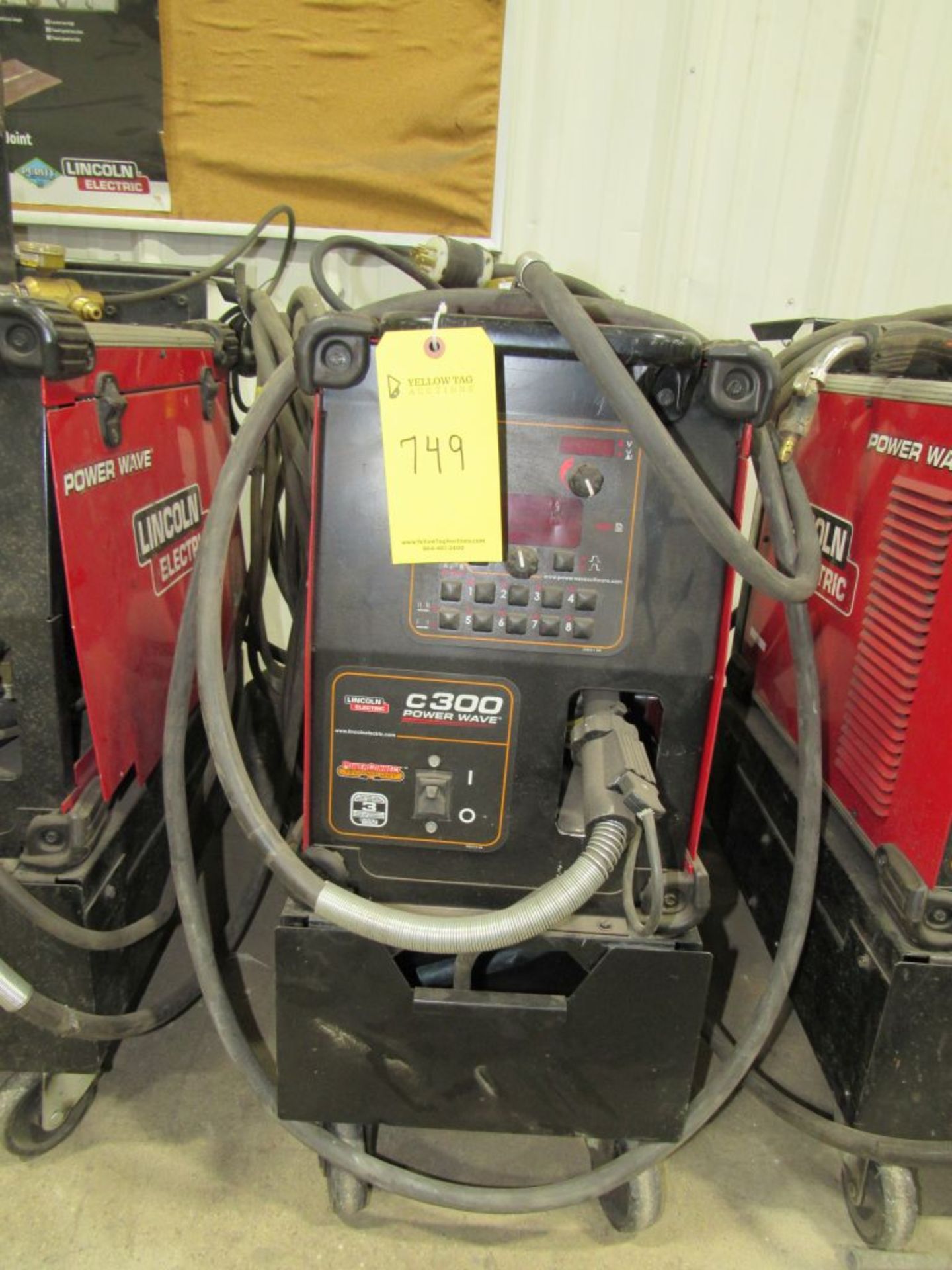 Lincoln C300 Power Wave Welder|Tag: 234749