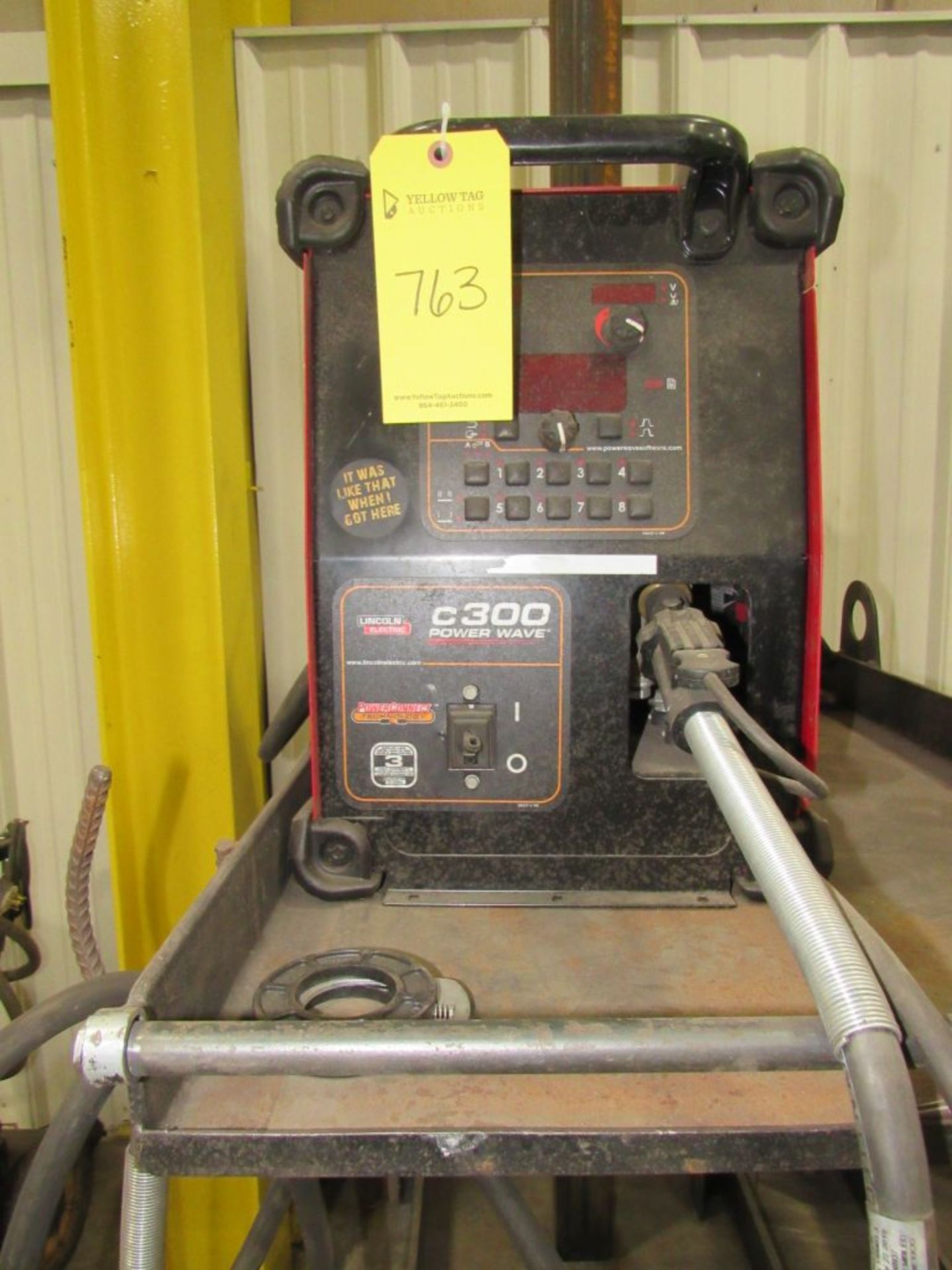 Lincoln C300 Power Wave Welder|Tag: 234763 - Image 2 of 2