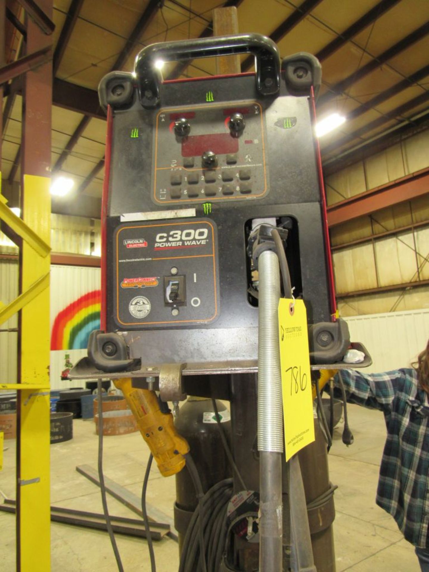 Lincoln C300 Powerwave Welder|Tag: 234786