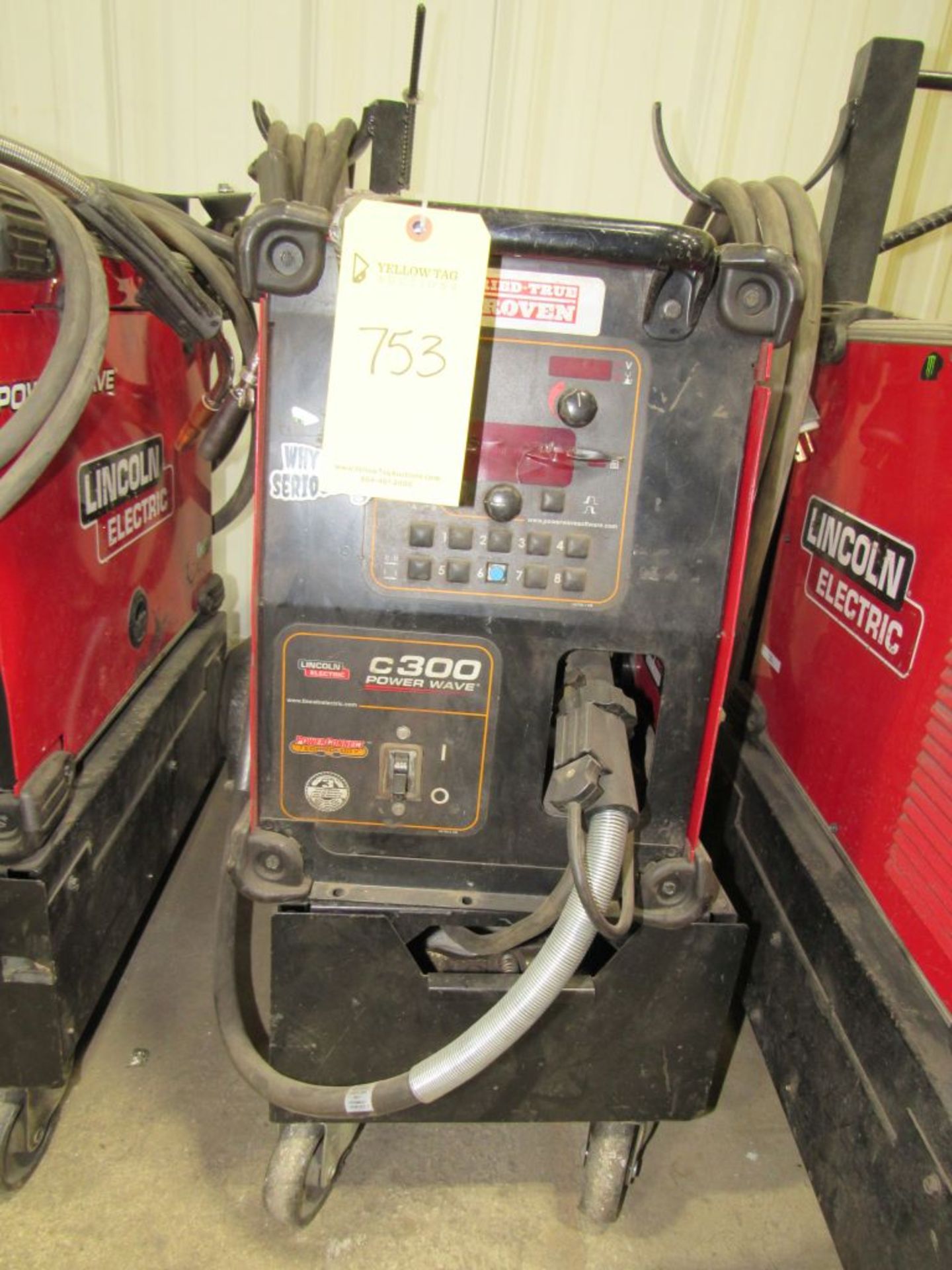 Lincoln C300 Power Wave Welder|Tag: 234753