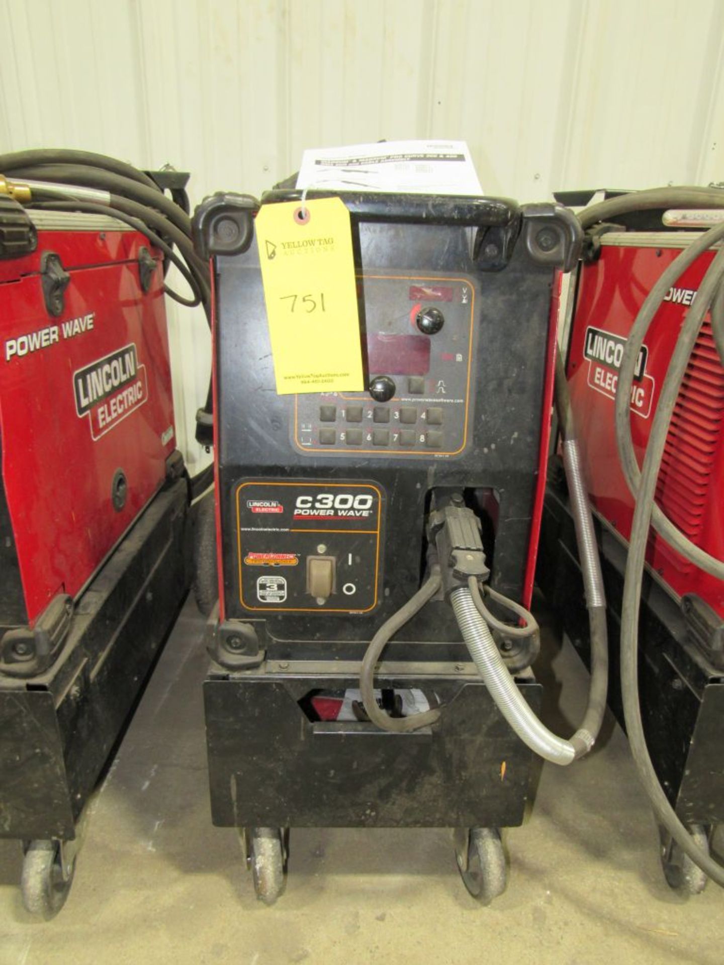 Lincoln C300 Power Wave Welder|Tag: 234751