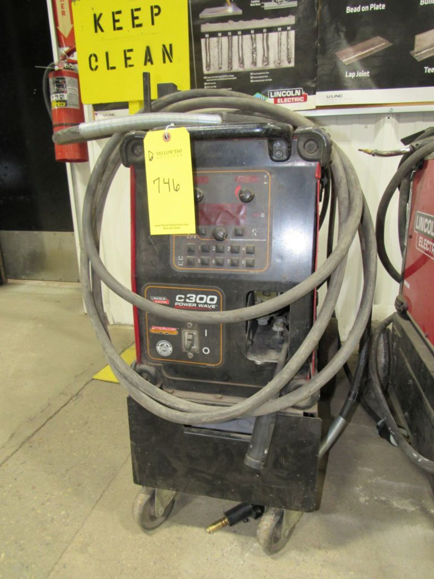 Lincoln C300 Power Wave Welder|Tag: 234746