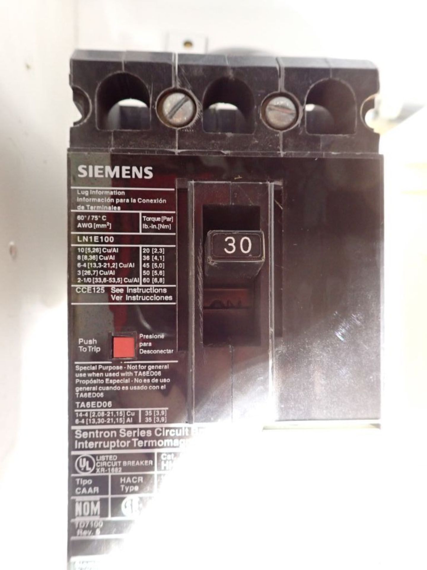 Siemens Tiastar MCC | Lot Loading Fee: $1000 | (13) Verticals - 1200 Amp Horiz Bus - 600 Amp Vert - Image 145 of 154