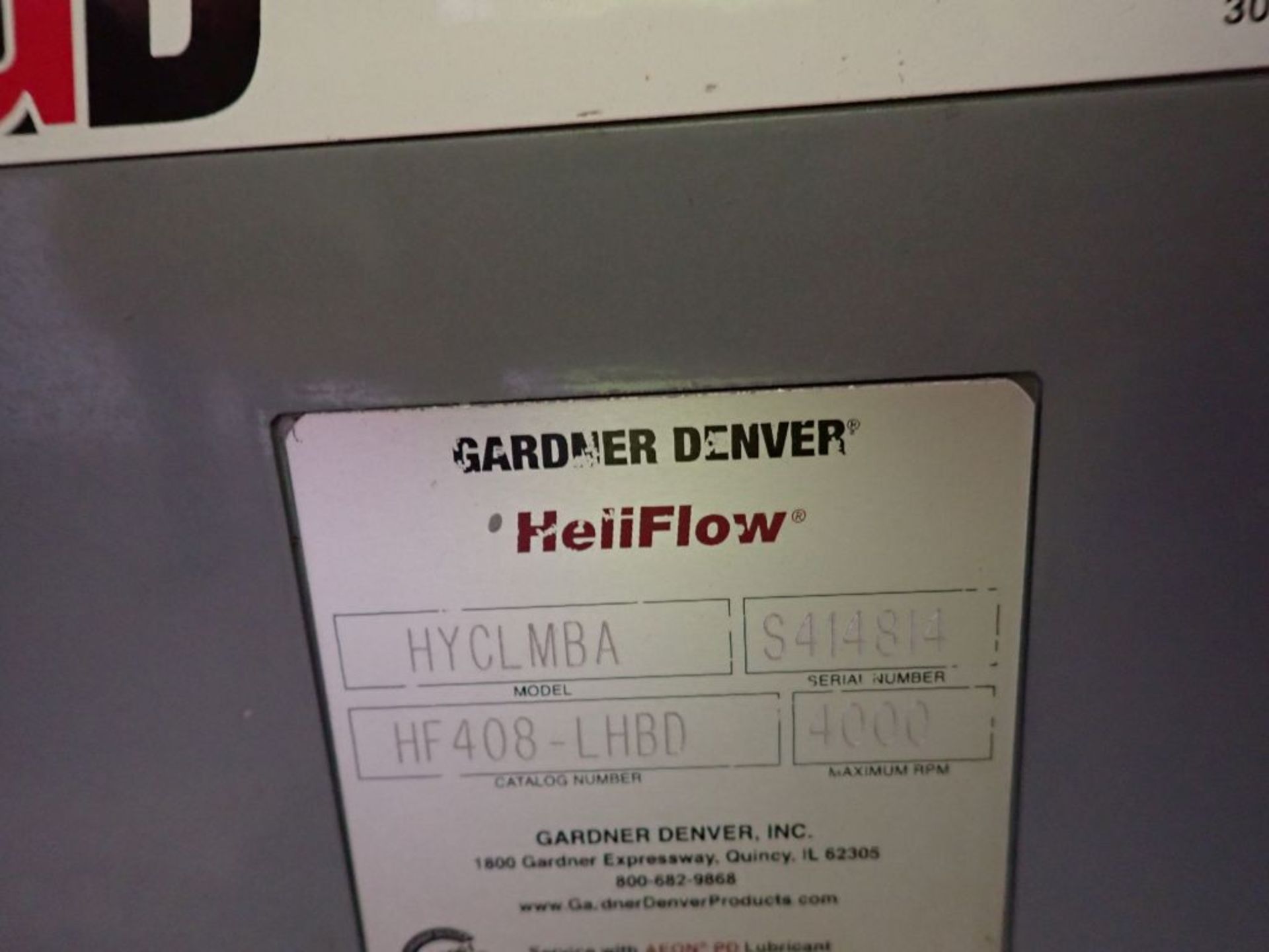 Gardner Denver Heliflow Blower | Lot Loading Fee: $450 | Model: HYCLMBA; 30 HP 460V; Tag: 235741 - Image 6 of 9