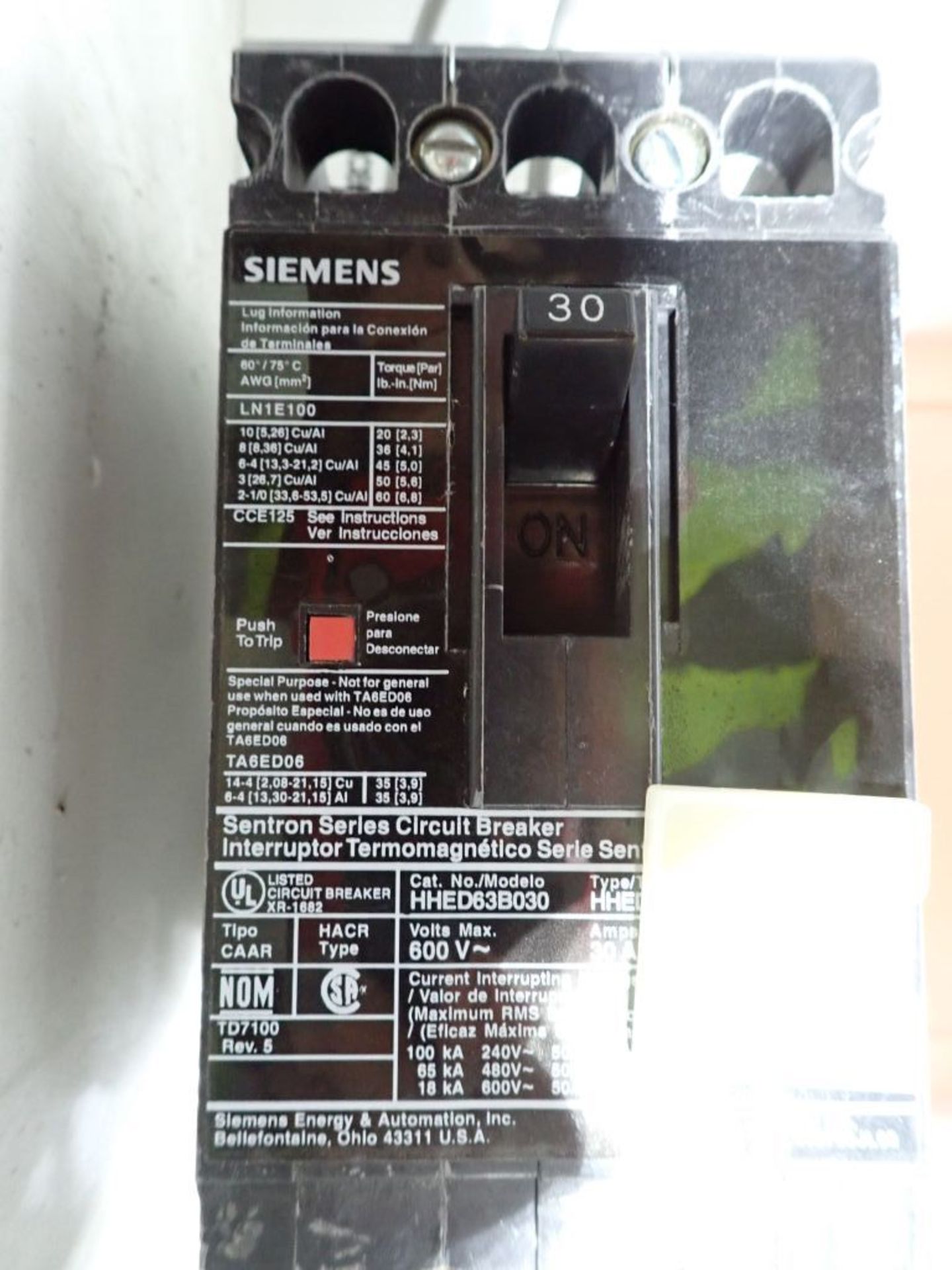 Siemens Tiastar MCC | Lot Loading Fee: $1000 | (13) Verticals - 1200 Amp Horiz Bus - 600 Amp Vert - Image 136 of 154
