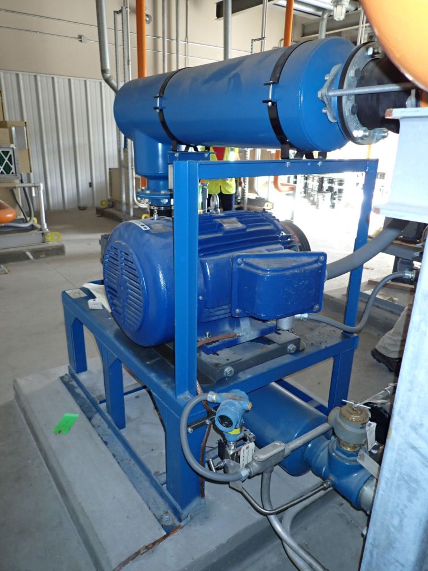 Roots Rotary Lobe Blower | Lot Loading Fee: $450 | Model: 409 RAM; 75 HP 460V; Tag: 235740 - Image 3 of 8