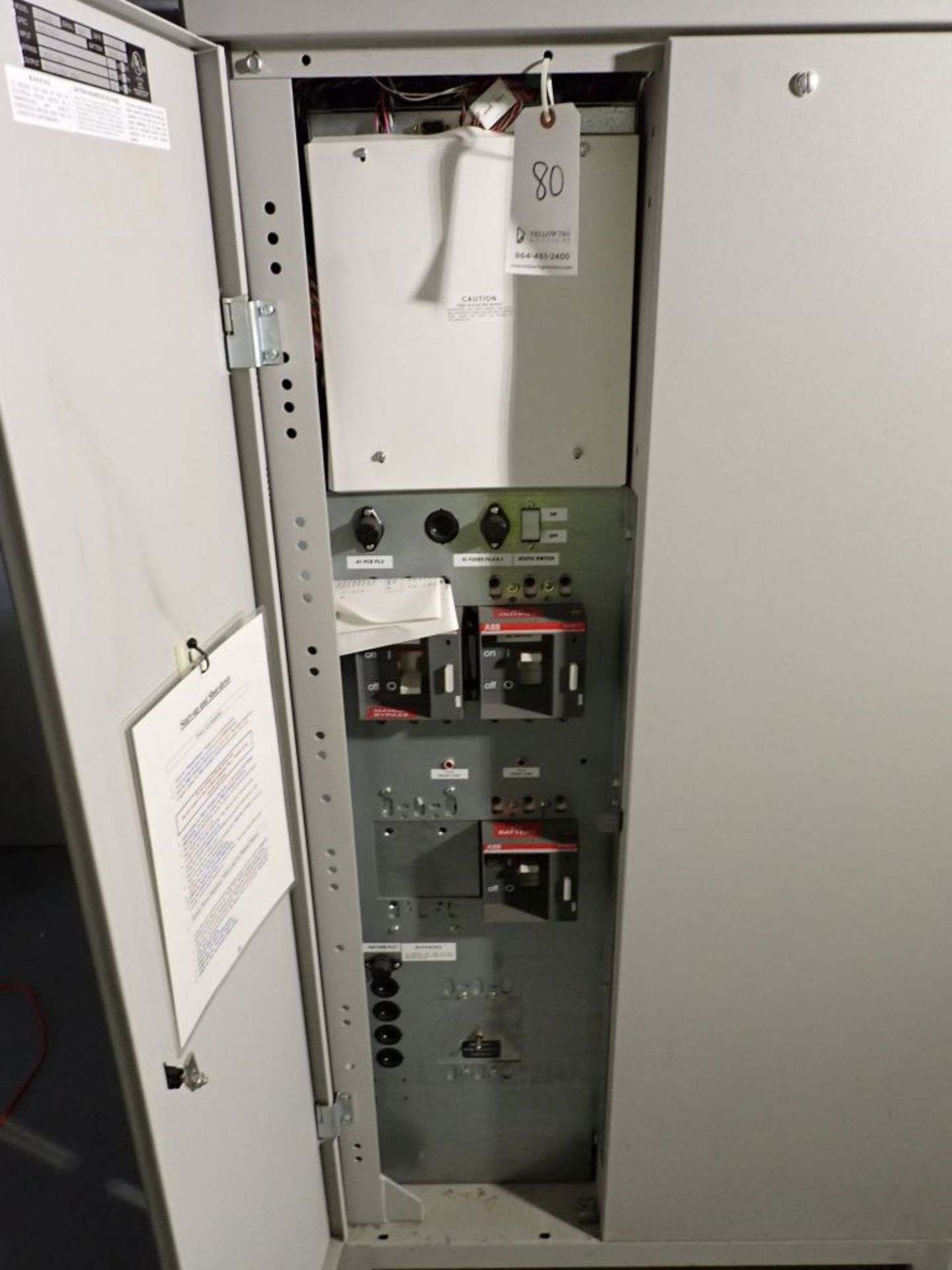 2007 LTI Power Systems 15kva Inverter | Lot Loading Fee: $300 | Model: LT-15H12; 120V AC - 125A; - Image 4 of 5