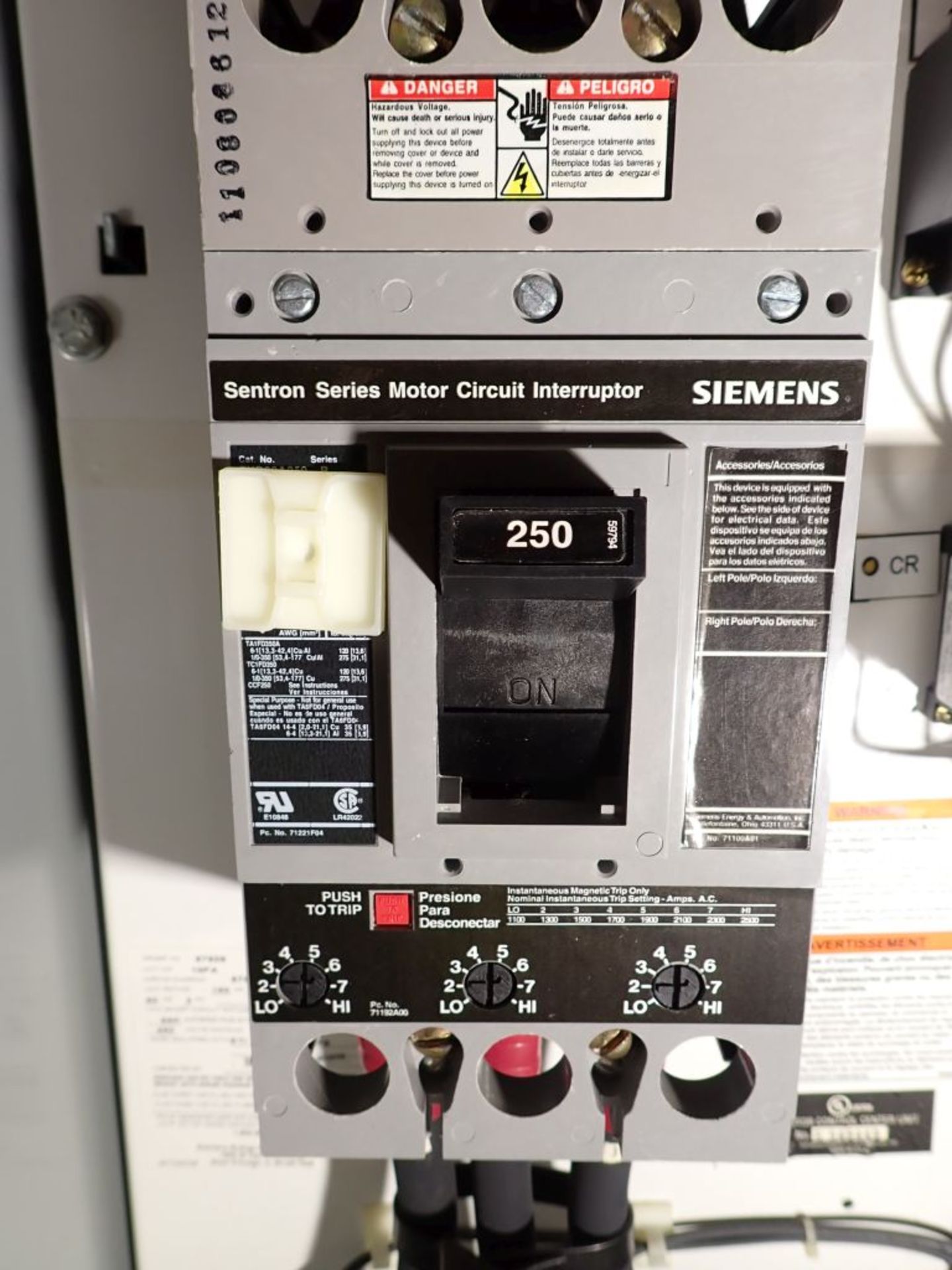 Siemens Tiastar MCC | Lot Loading Fee: $1000 | (13) Verticals - 1200 Amp Horiz Bus - 600 Amp Vert - Image 118 of 154
