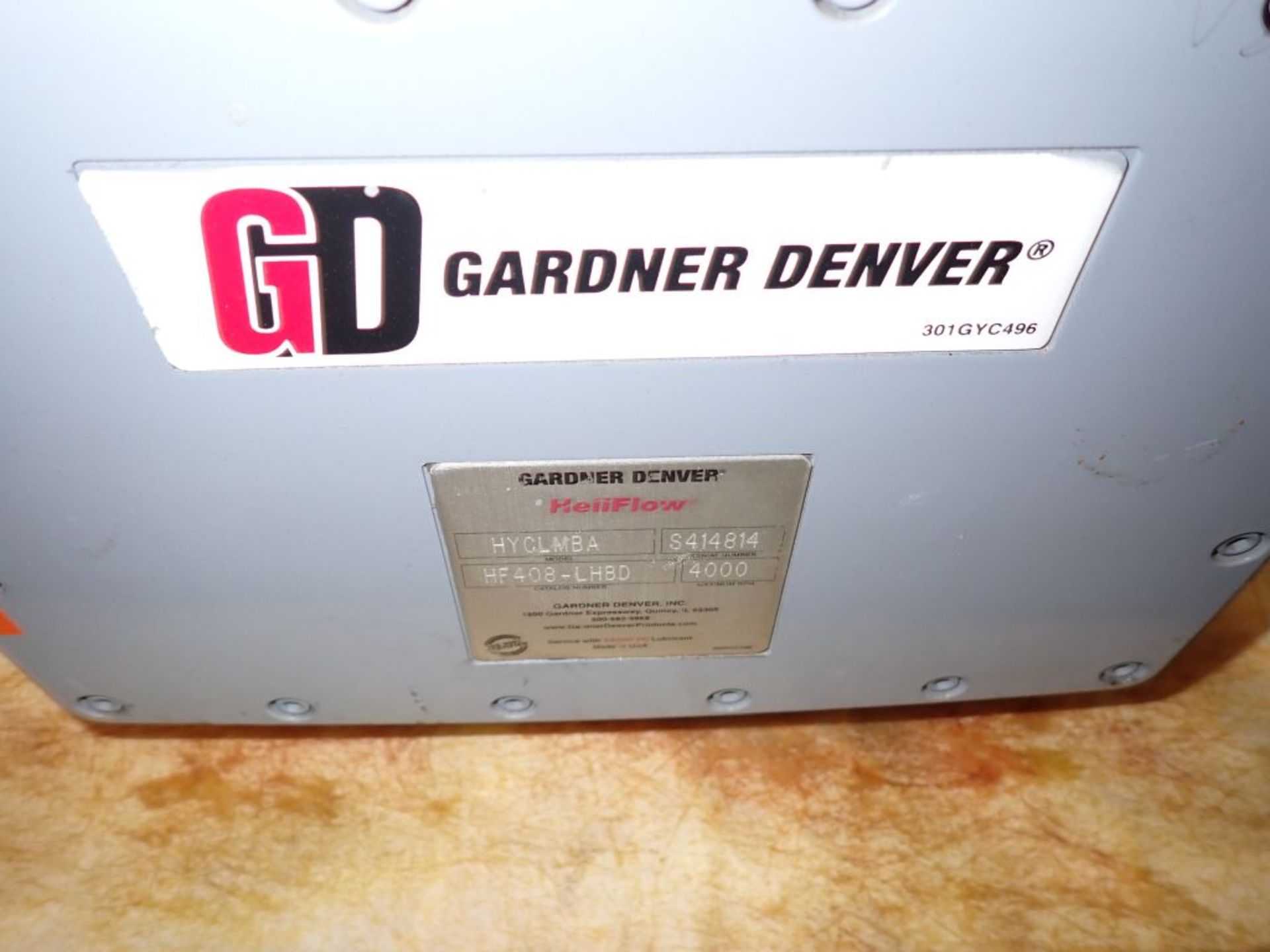 Gardner Denver Heliflow Blower | Lot Loading Fee: $450 | Model: HYCLMBA; 30 HP 460V; Tag: 235741 - Image 5 of 9