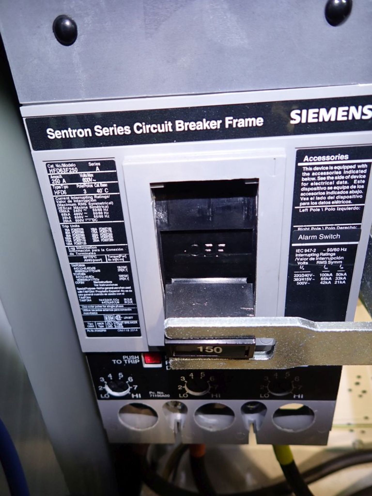 Siemens Tiastar MCC | Lot Loading Fee: $600 | (7) Verticals; Buckets: (1) 30 Amp; (1) 70 Amp; (2) - Image 11 of 89