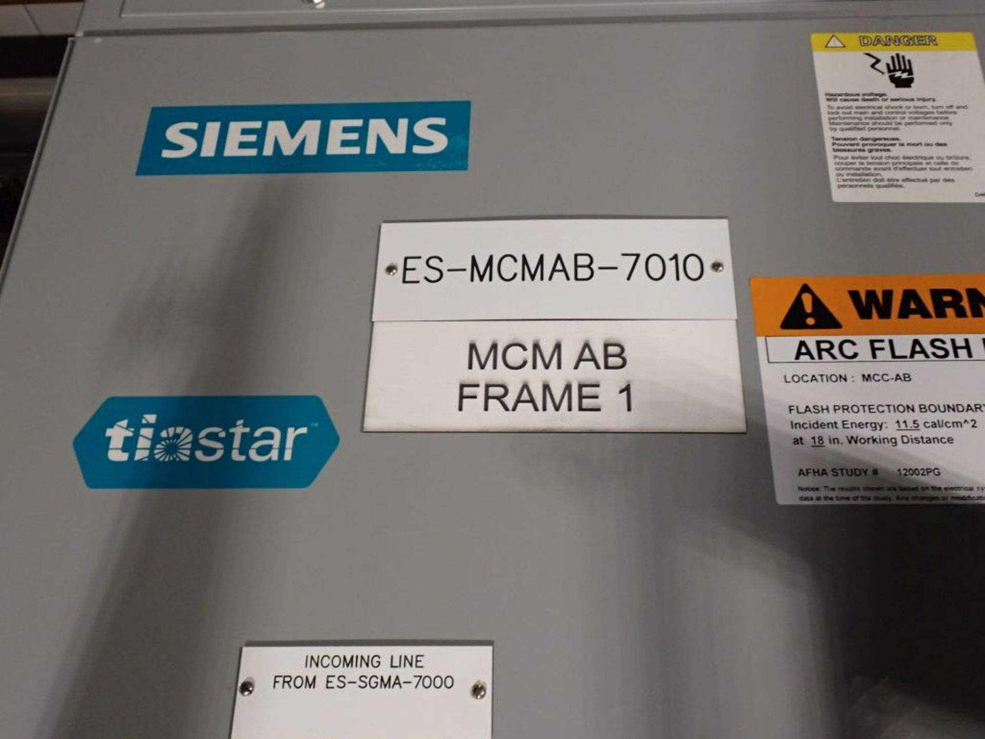 Siemens Tiastar MCC | Lot Loading Fee: $1000 | (13) Verticals - 1200 Amp Horiz Bus - 600 Amp Vert - Image 4 of 154