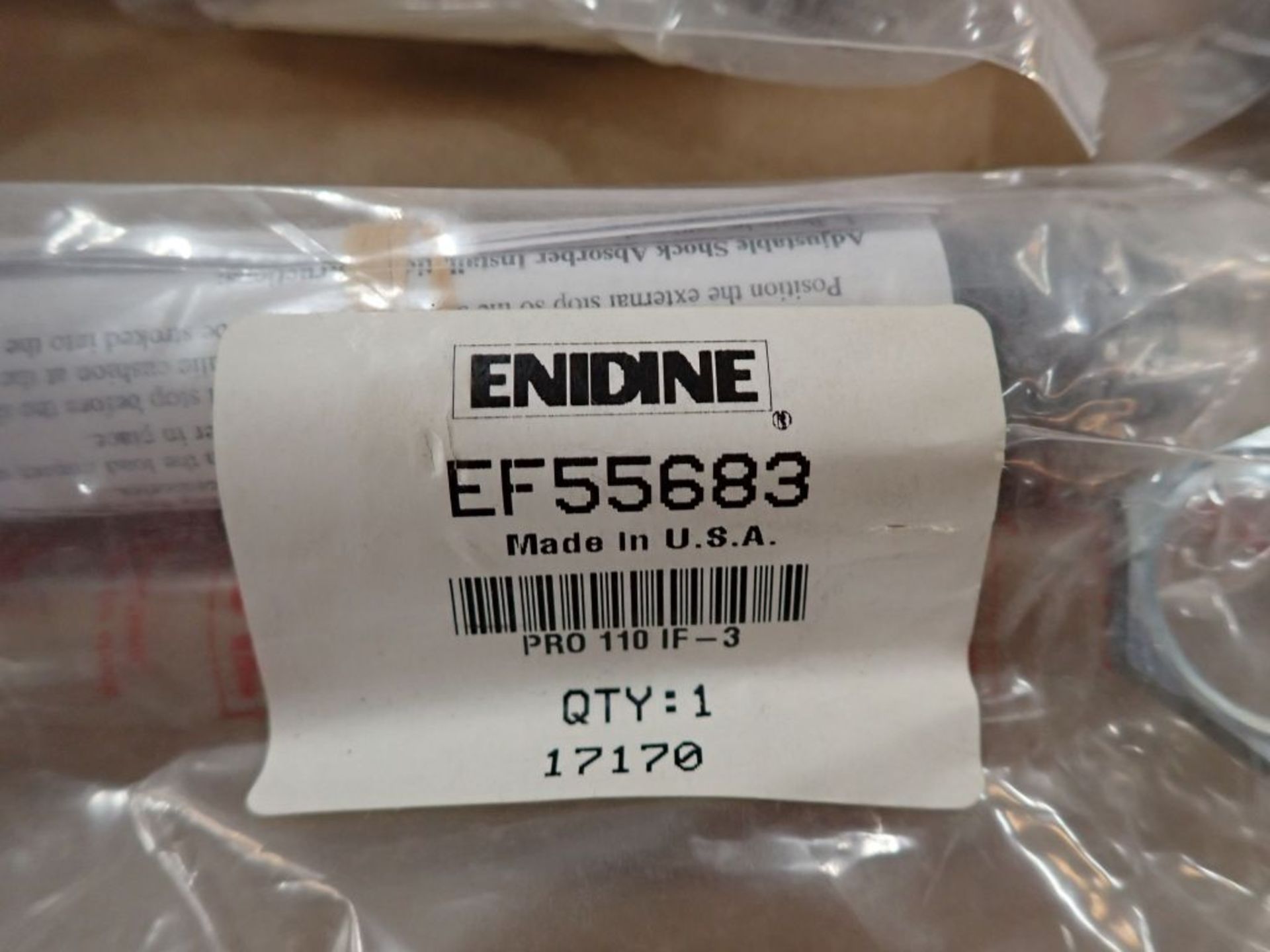 Lot of (25) Endine Hydraulic Shock Absorbers | Part No. EF55683; Tag: 235107 - Image 5 of 7