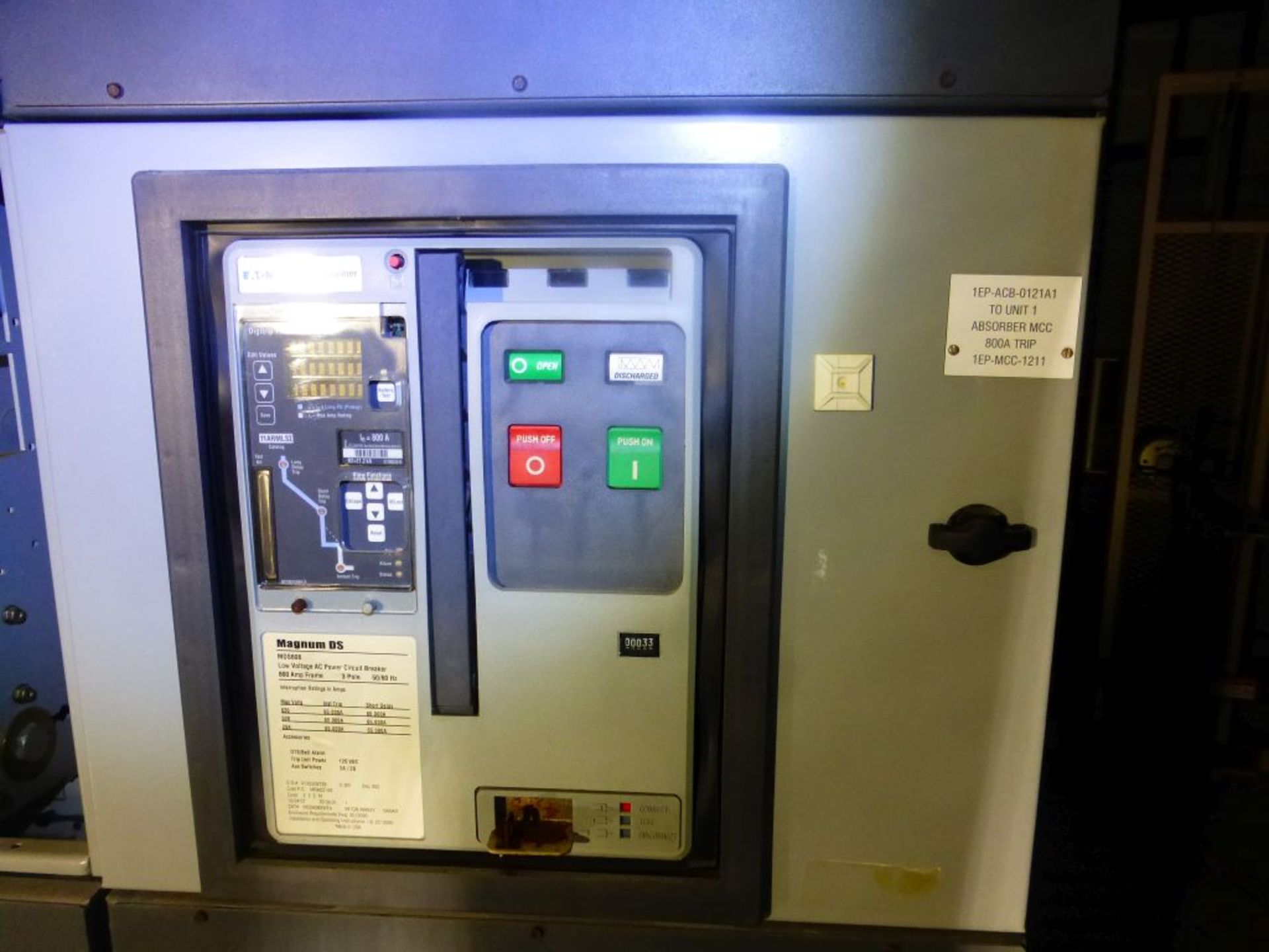 2007 Eaton Cutler Hammer Magnum DS Metal-Enclosed LV Switchgear | Rigging Fee: $300 | 480V; 4- - Image 24 of 31