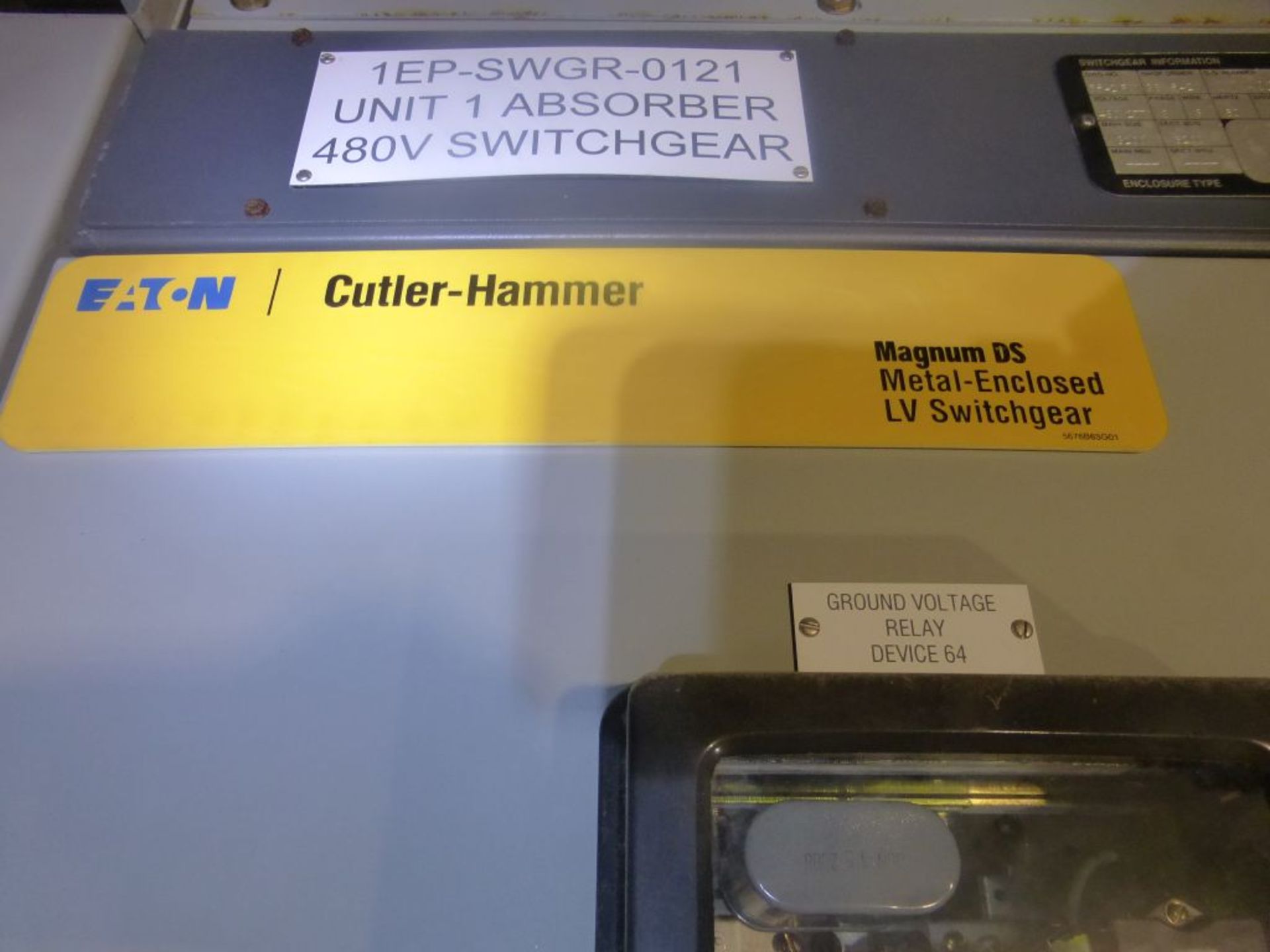 2007 Eaton Cutler Hammer Magnum DS Metal-Enclosed LV Switchgear | Rigging Fee: $300 | 480V; 4- - Image 5 of 31